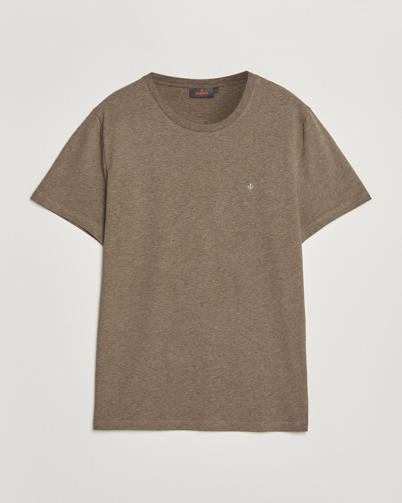 Uomini | T-shirt | Morris | James Crew Neck T-Shirt Brown