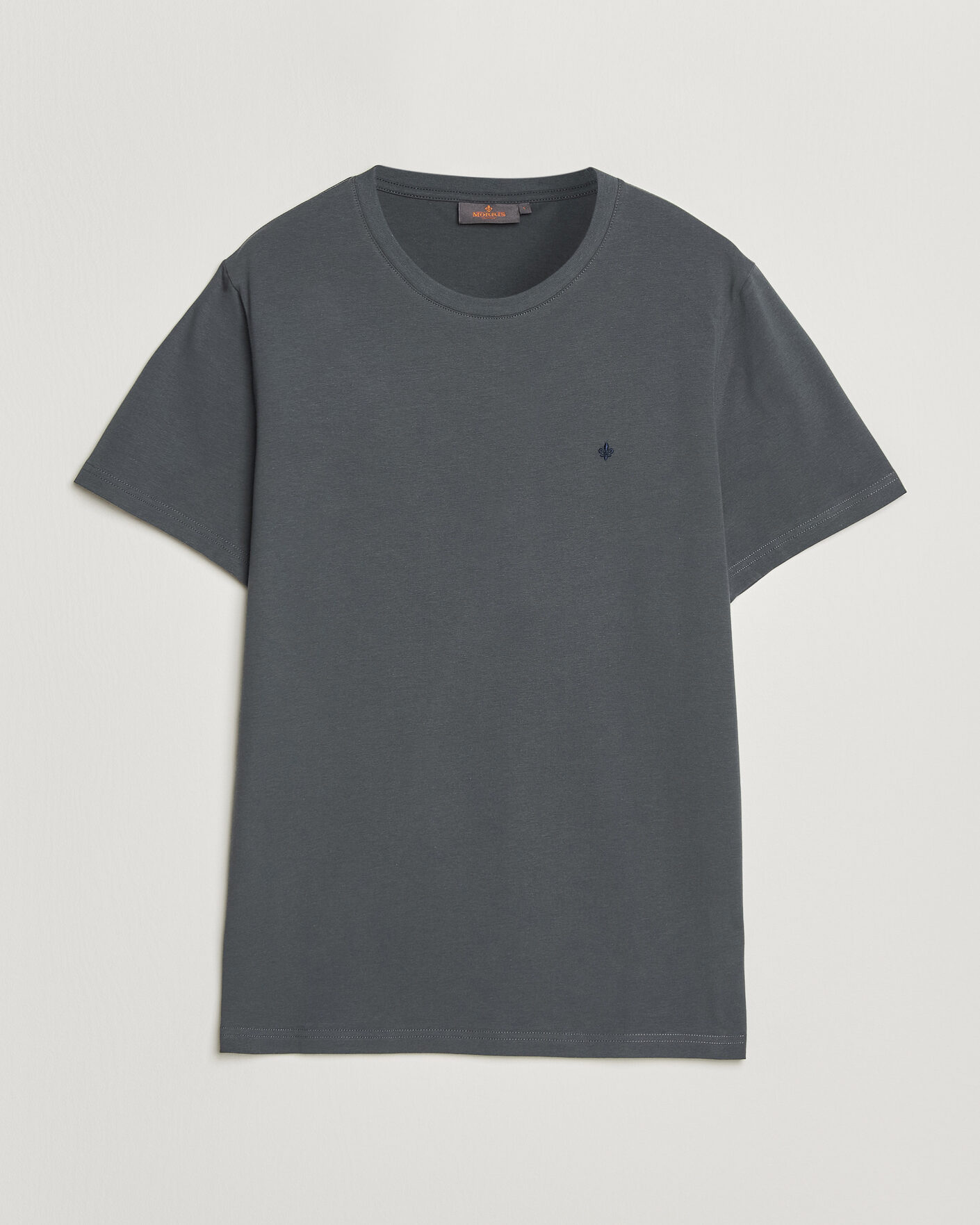Uomini | T-shirt | Morris | James Crew Neck T-Shirt Grey