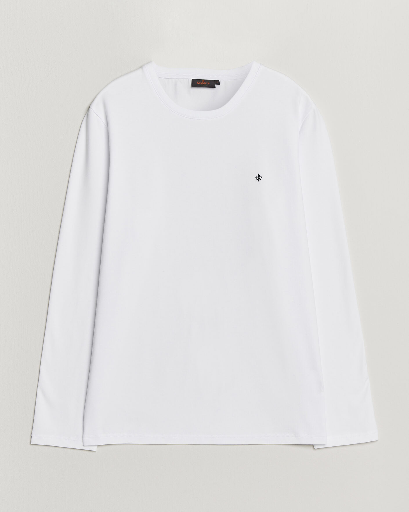 Uomini | T-shirt | Morris | James Long Sleeve T-Shirt White