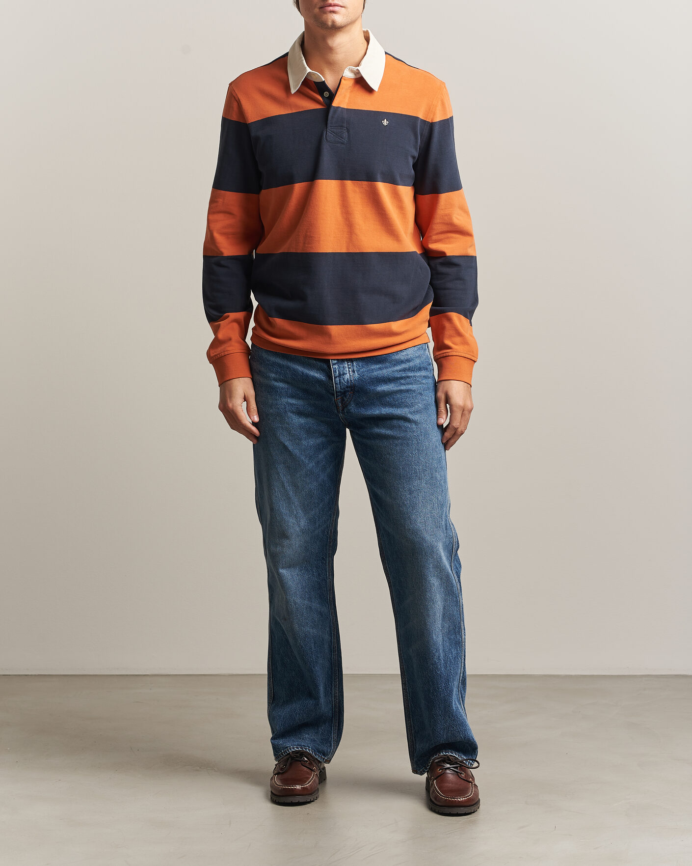Uomini | Maglieria | Morris | Graham Rugger Orange