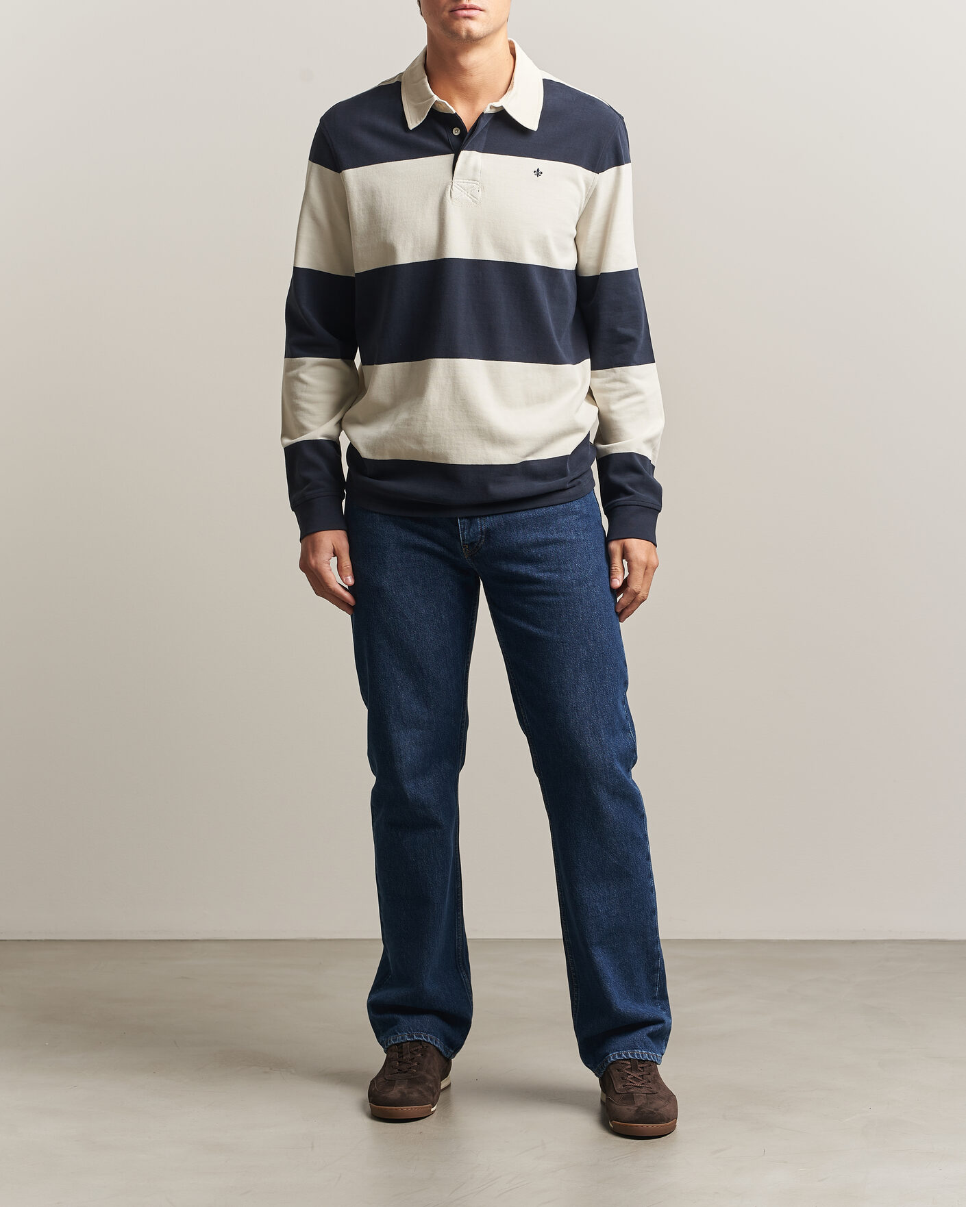 Uomini | Maglieria | Morris | Graham Rugger Navy