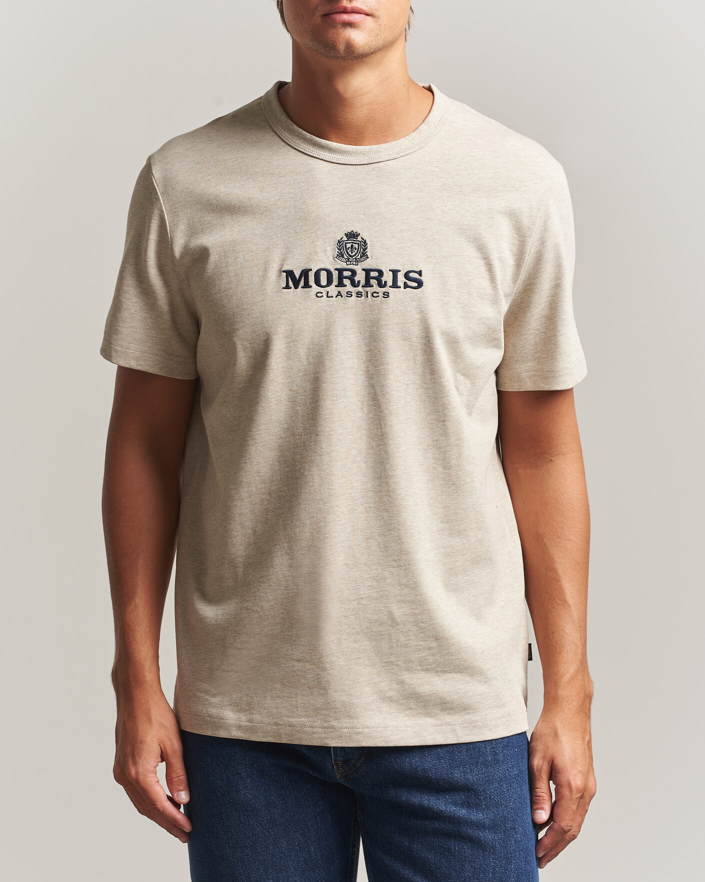 Uomini | T-shirt | Morris | Brian T-Shirt Khaki