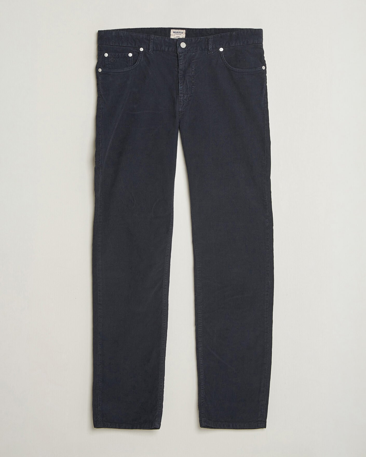 Uomini | Pantaloni | Morris | James Cord 5-Pocket Pants Navy