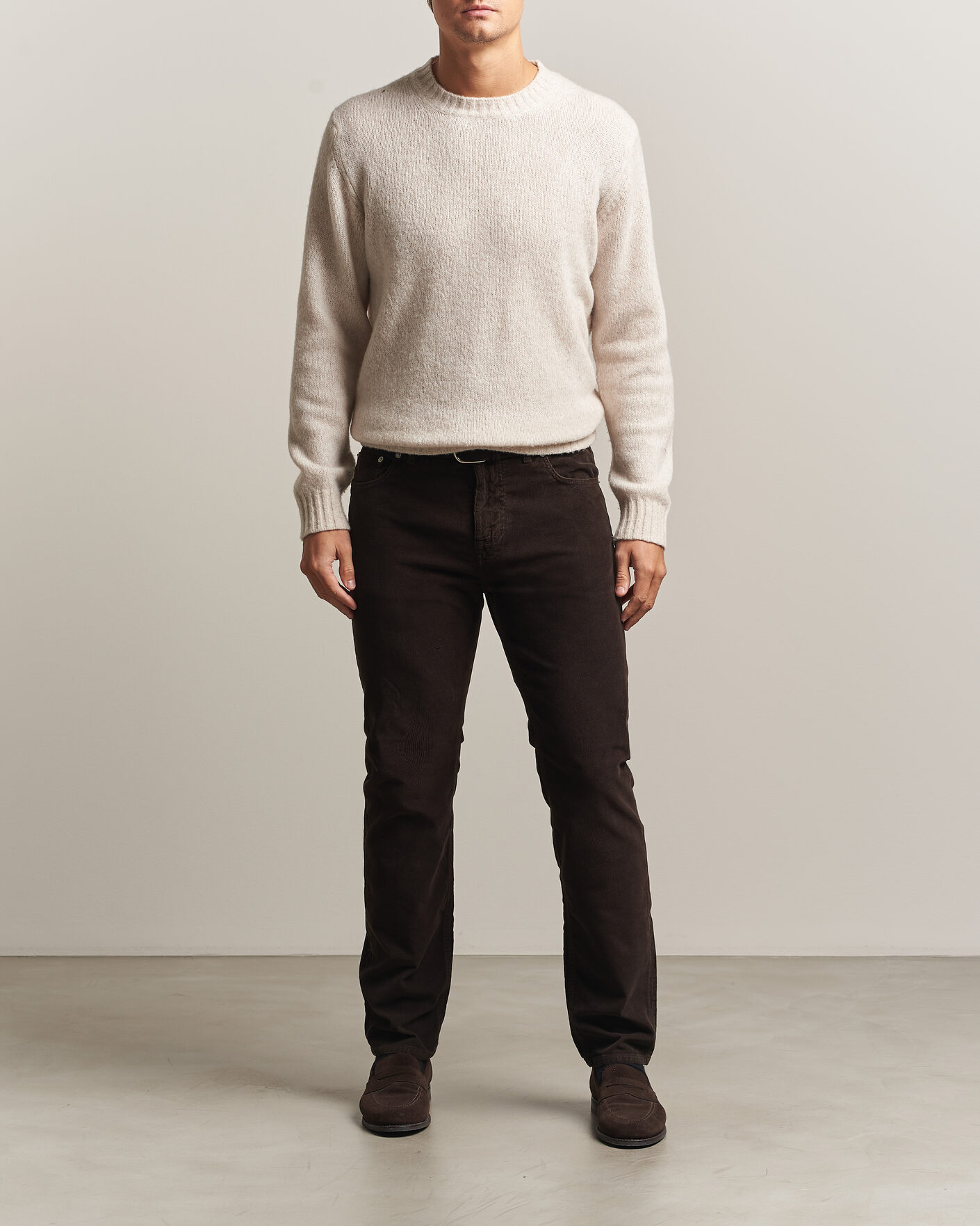Uomini | Pantaloni | Morris | James Cord 5-Pocket Pants Brown