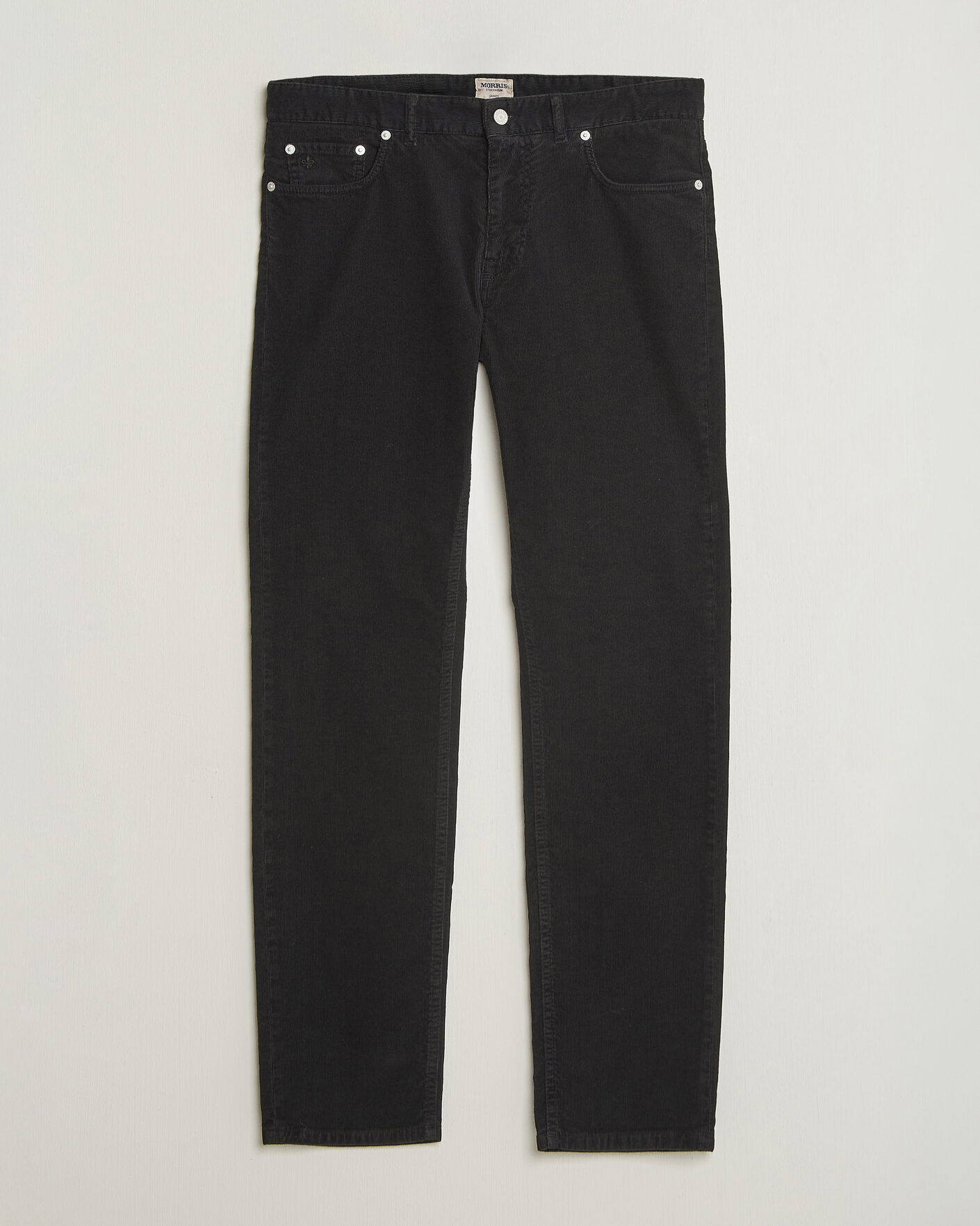 Uomini | Pantaloni | Morris | James Cord 5-Pocket Pants Black