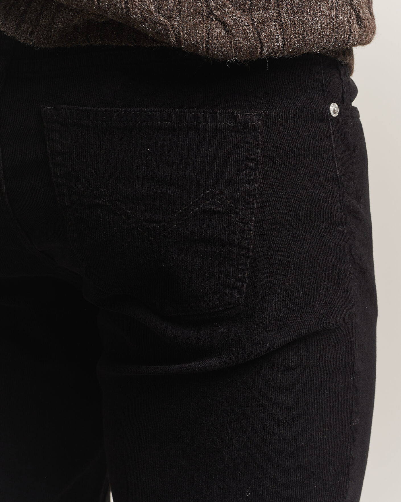 Uomini | Pantaloni | Morris | James Cord 5-Pocket Pants Black