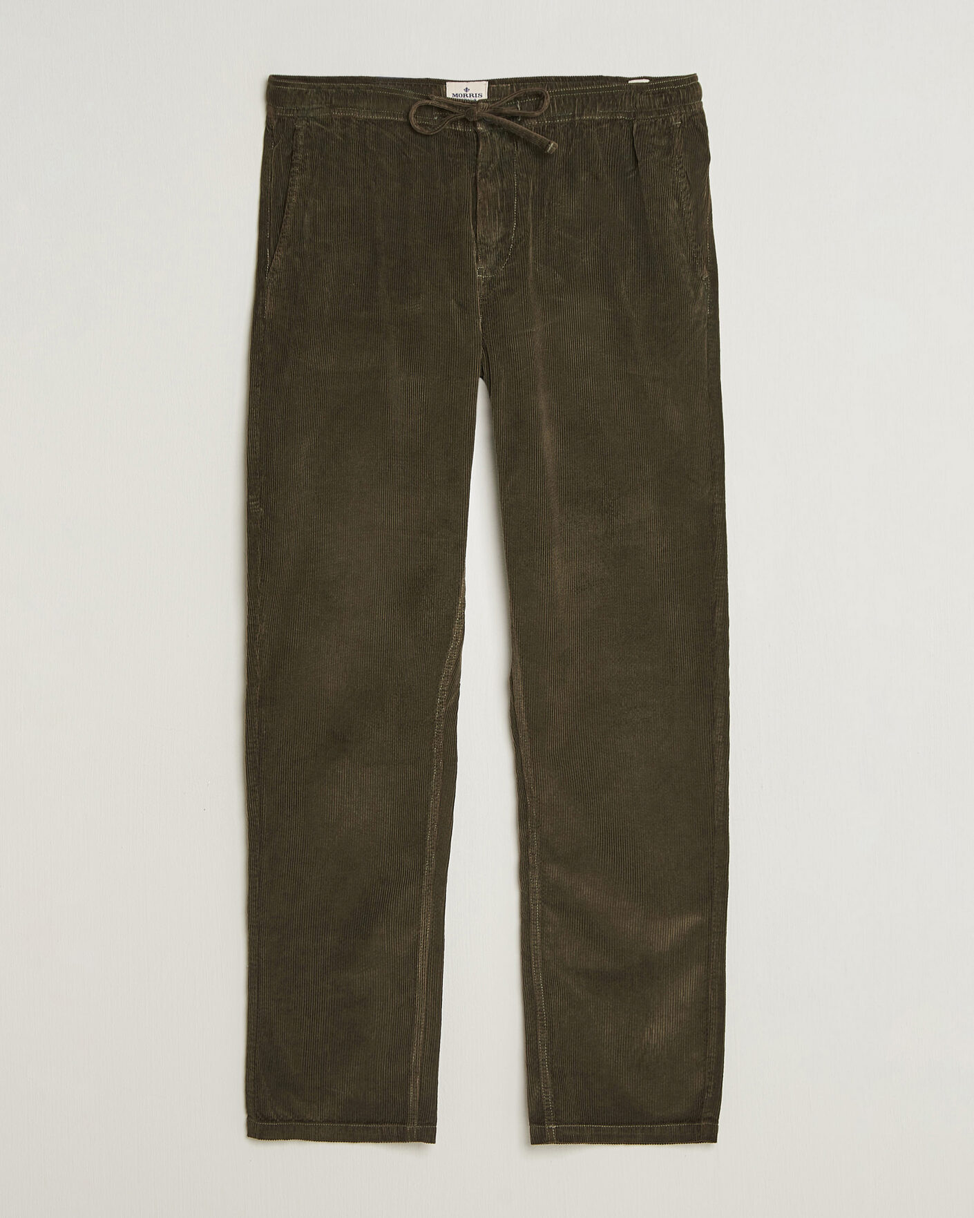 Uomini | Pantaloni | Morris | Fenix Cord Trousers Olive