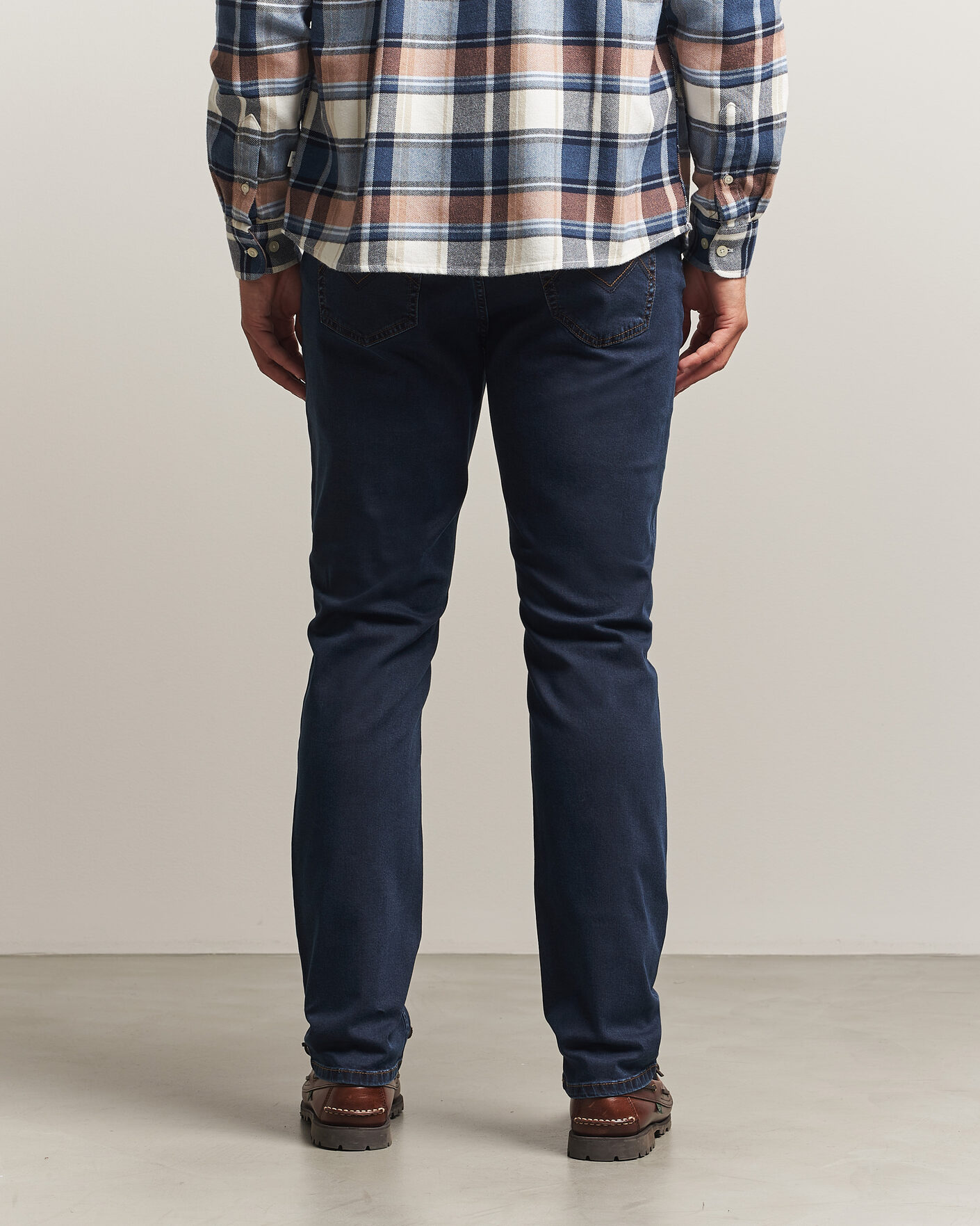 Uomini | Jeans | Morris | Steve Satin Jeans Rinse Wash