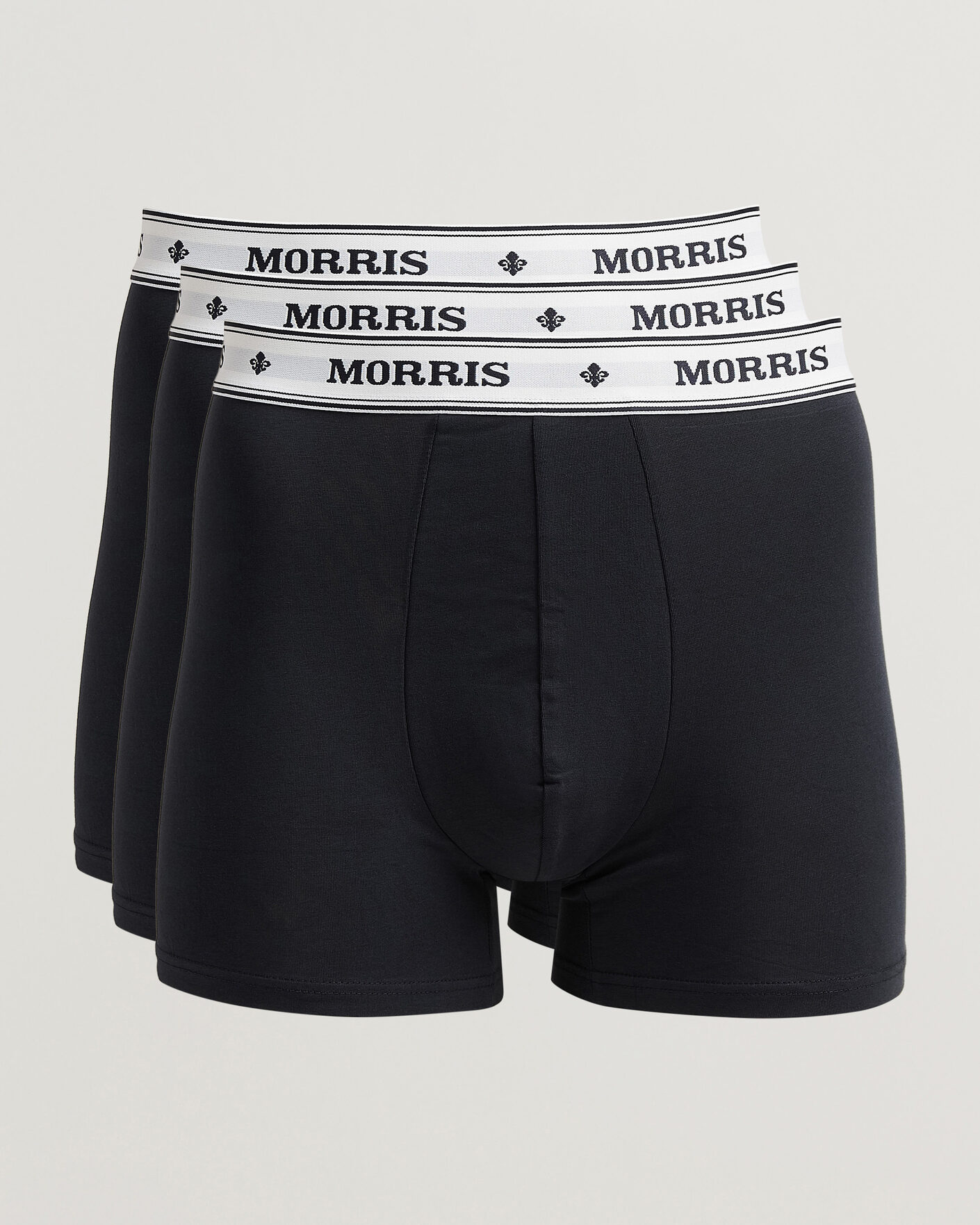 Uomini | Biancheria intima | Morris | Boxer Brief 3-Pack Old Blue