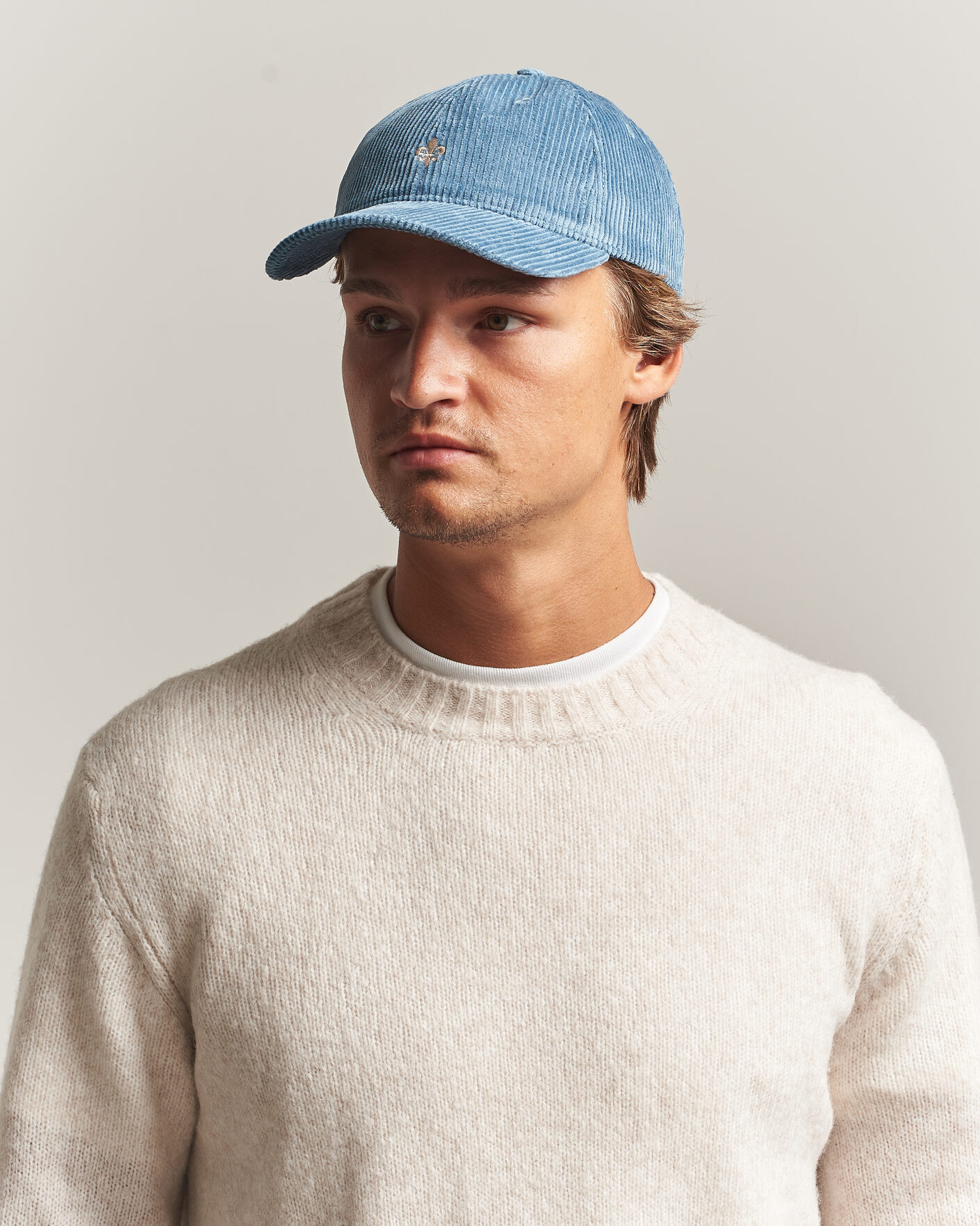 Uomini | Cappelli & Berretti | Morris | Lily Cord Cap Light Blue