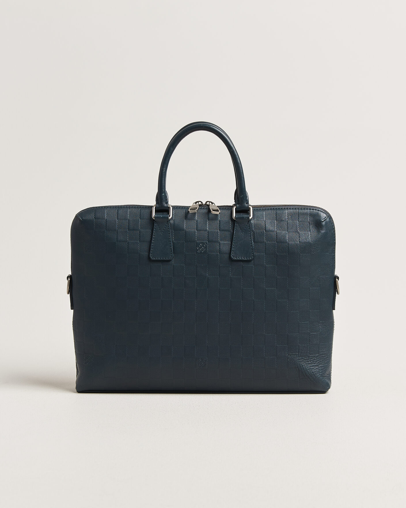 Uomini | Pre-Owned & Vintage Bags | Louis Vuitton Pre-Owned | Porte Documents Bag Damier Infini Onyx