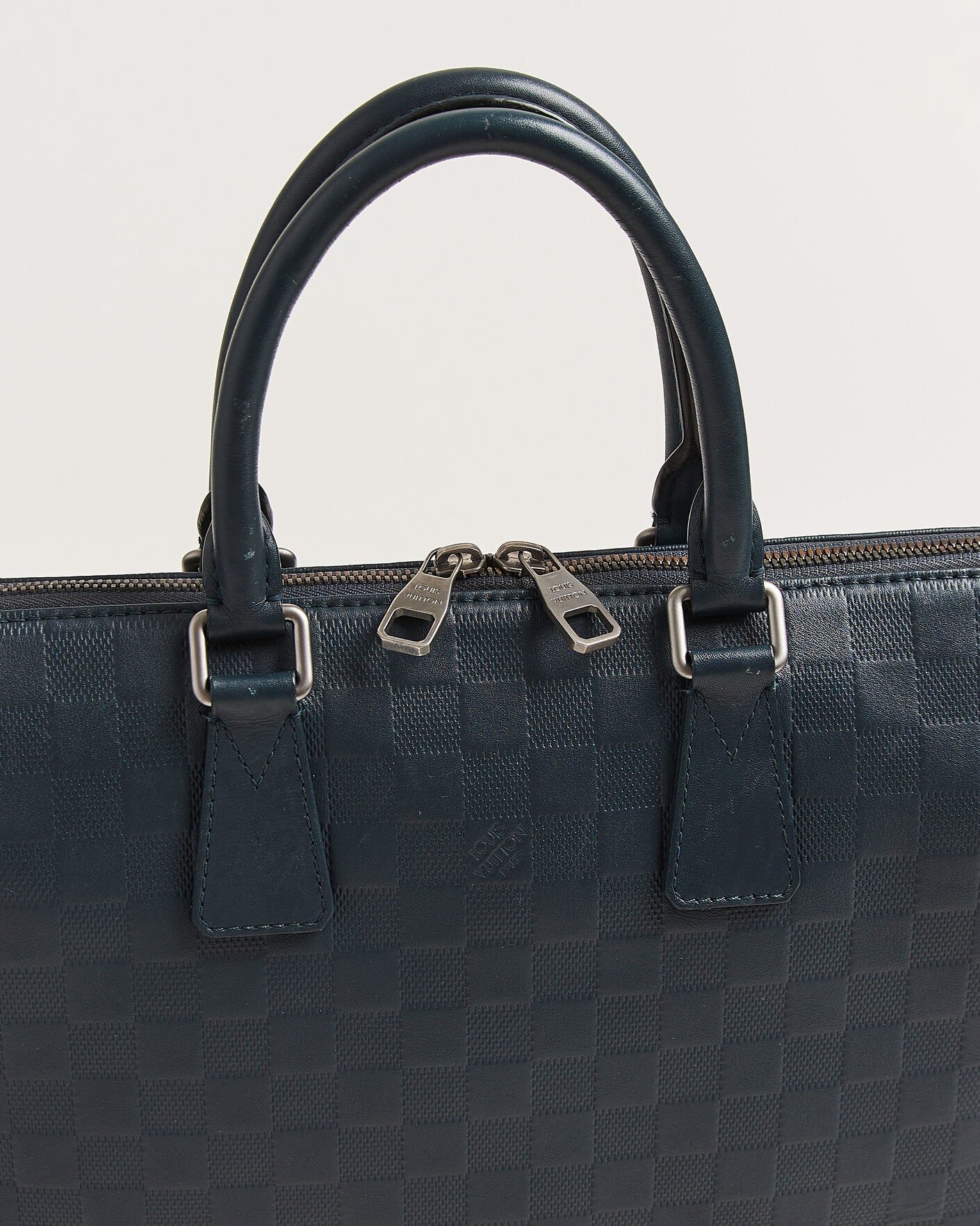 Uomini | Pre-Owned & Vintage Bags | Louis Vuitton Pre-Owned | Porte Documents Bag Damier Infini Onyx