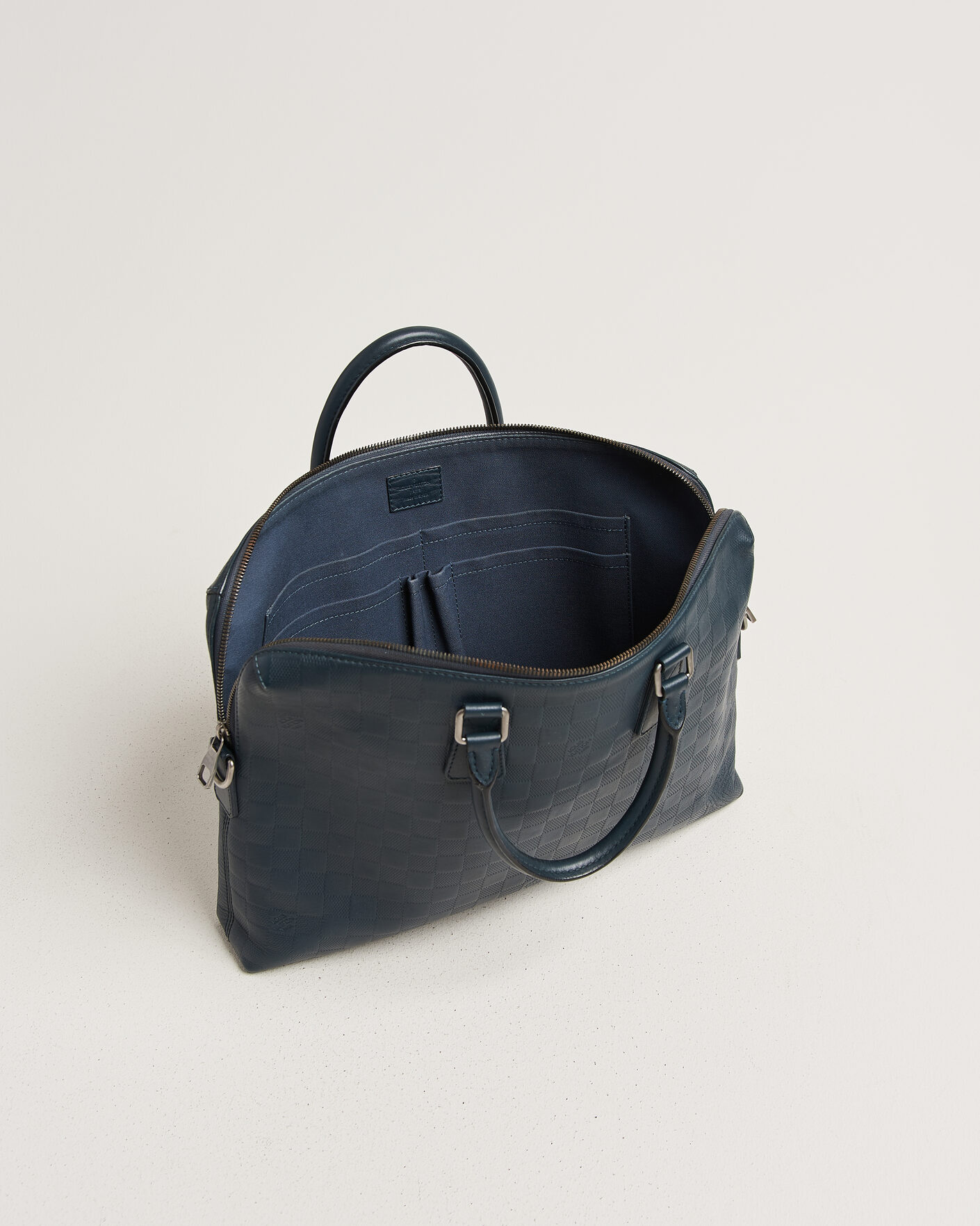 Uomini | Pre-Owned & Vintage Bags | Louis Vuitton Pre-Owned | Porte Documents Bag Damier Infini Onyx