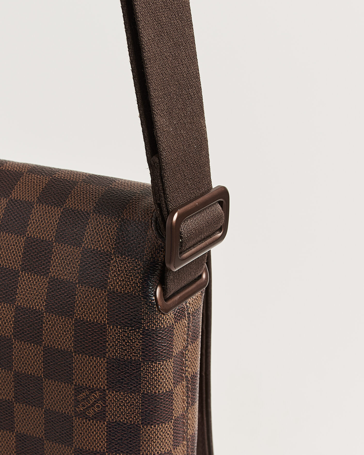 Uomini | Pre-Owned & Vintage Bags | Louis Vuitton Pre-Owned | Crossbody Shoulder Bag Damier Ebene