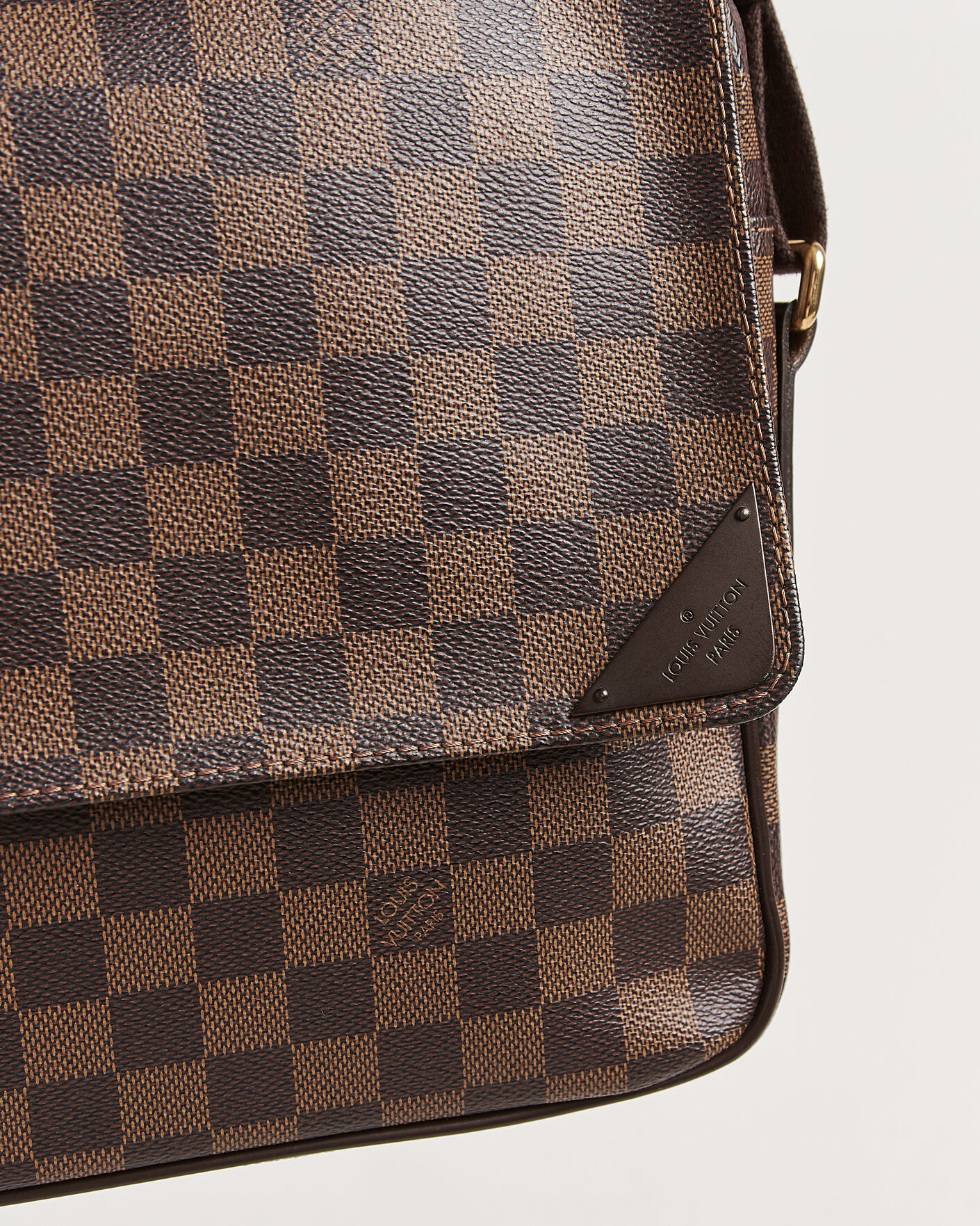 Uomini | Pre-Owned & Vintage Bags | Louis Vuitton Pre-Owned | Messenger Bag Damier Ebene