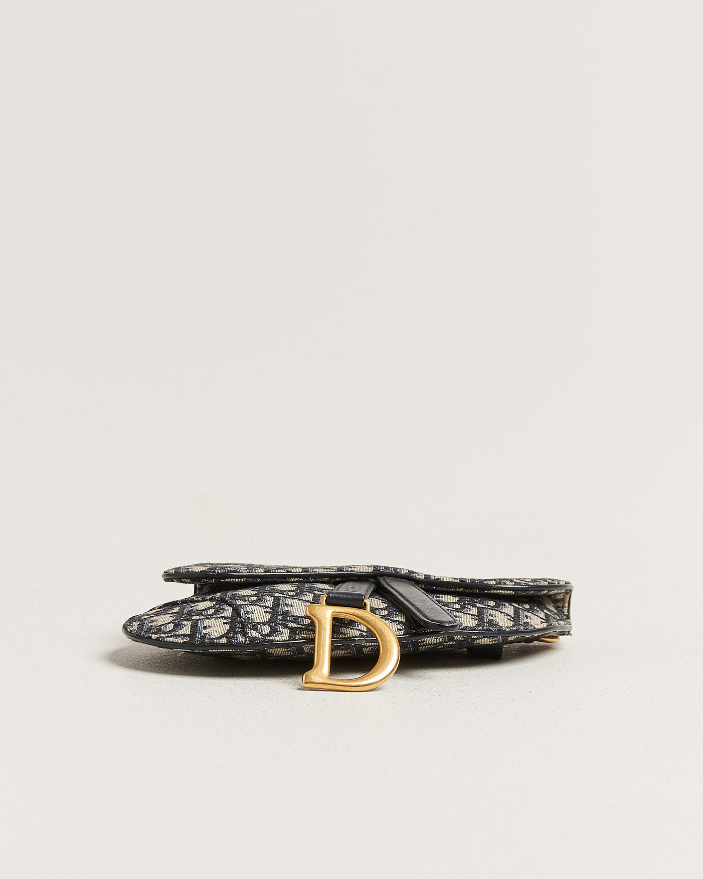 Uomini | Pre-Owned & Vintage Bags | Dior Pre-Owned | Saddle Belt Pouch Bag Oblique Jacquard Blue