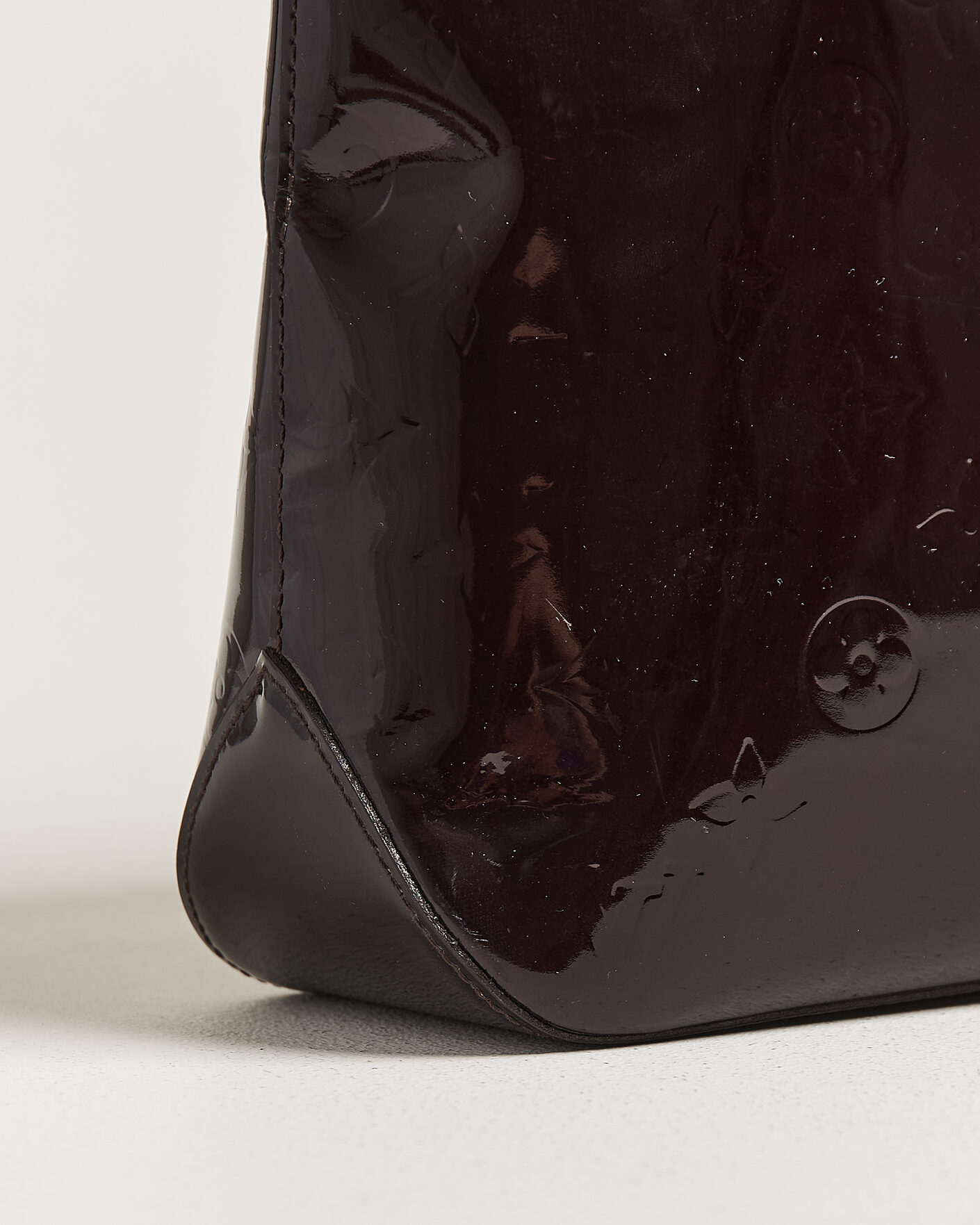 Uomini | Pre-Owned & Vintage Bags | Louis Vuitton Pre-Owned | Brentwood Tote Bag Vernis Leather Burgundy