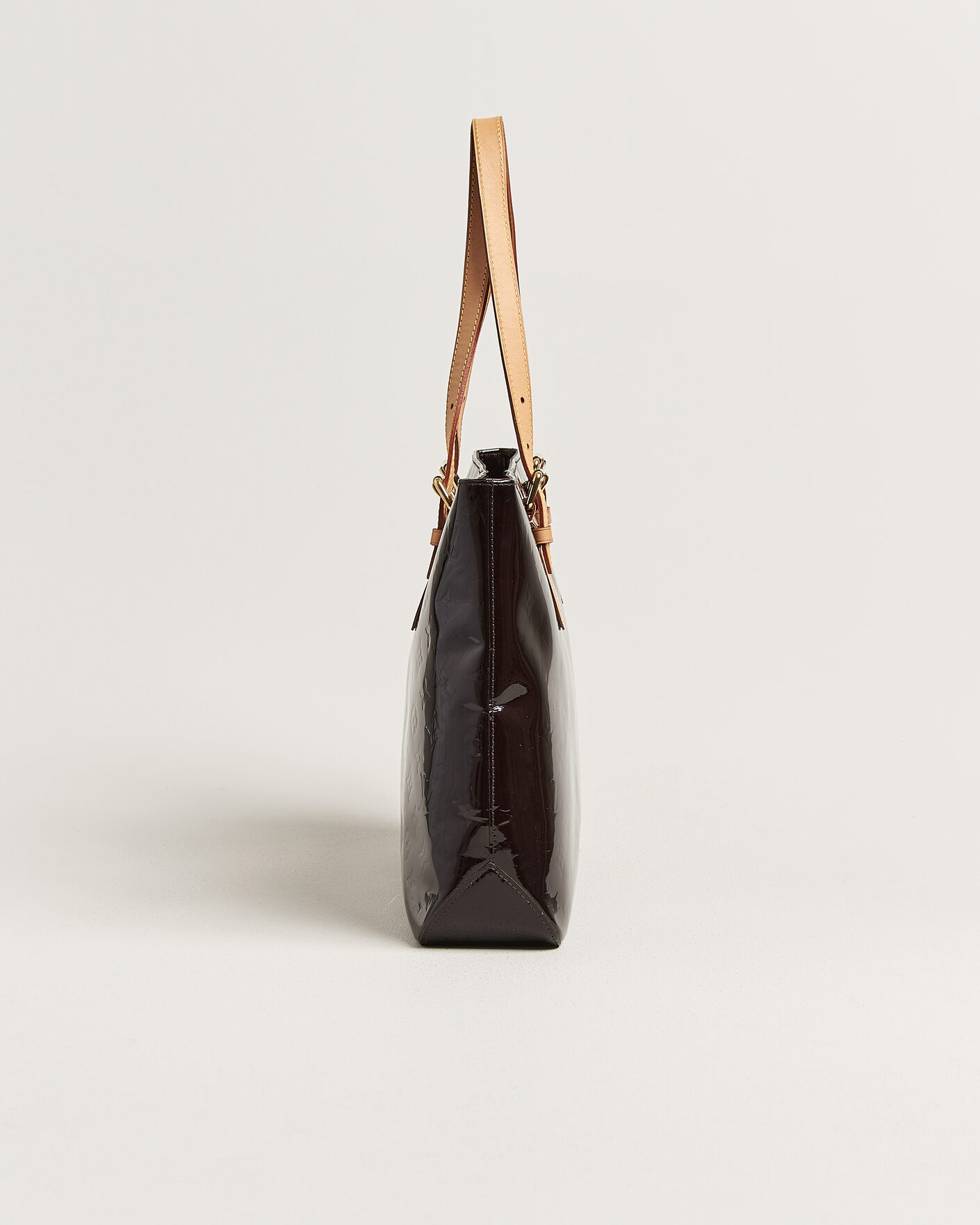 Uomini | Pre-Owned & Vintage Bags | Louis Vuitton Pre-Owned | Brentwood Tote Bag Vernis Leather Burgundy
