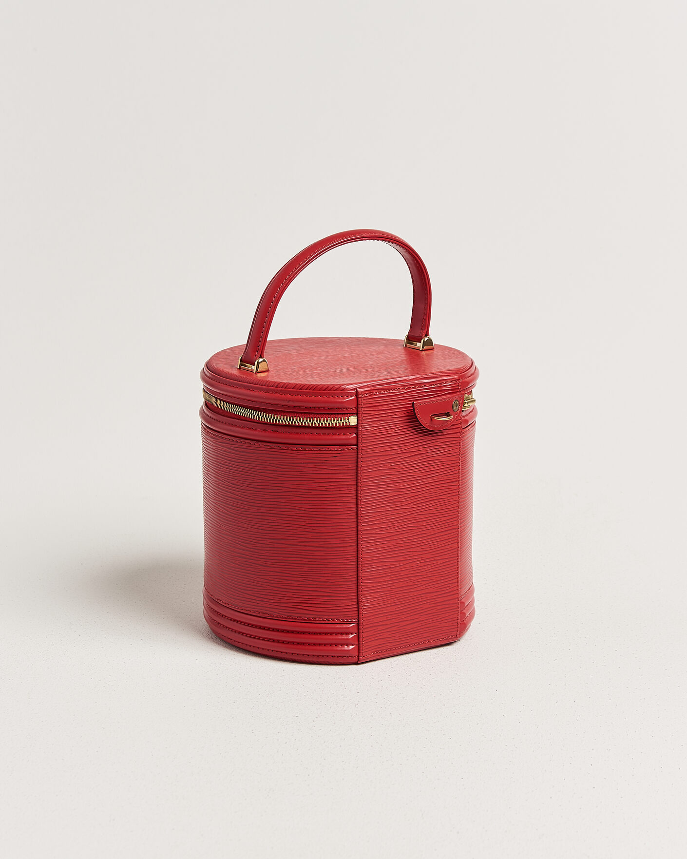 Uomini | Pre-Owned & Vintage Bags | Louis Vuitton Pre-Owned | Cannes Vanity Case Epi Leather Red
