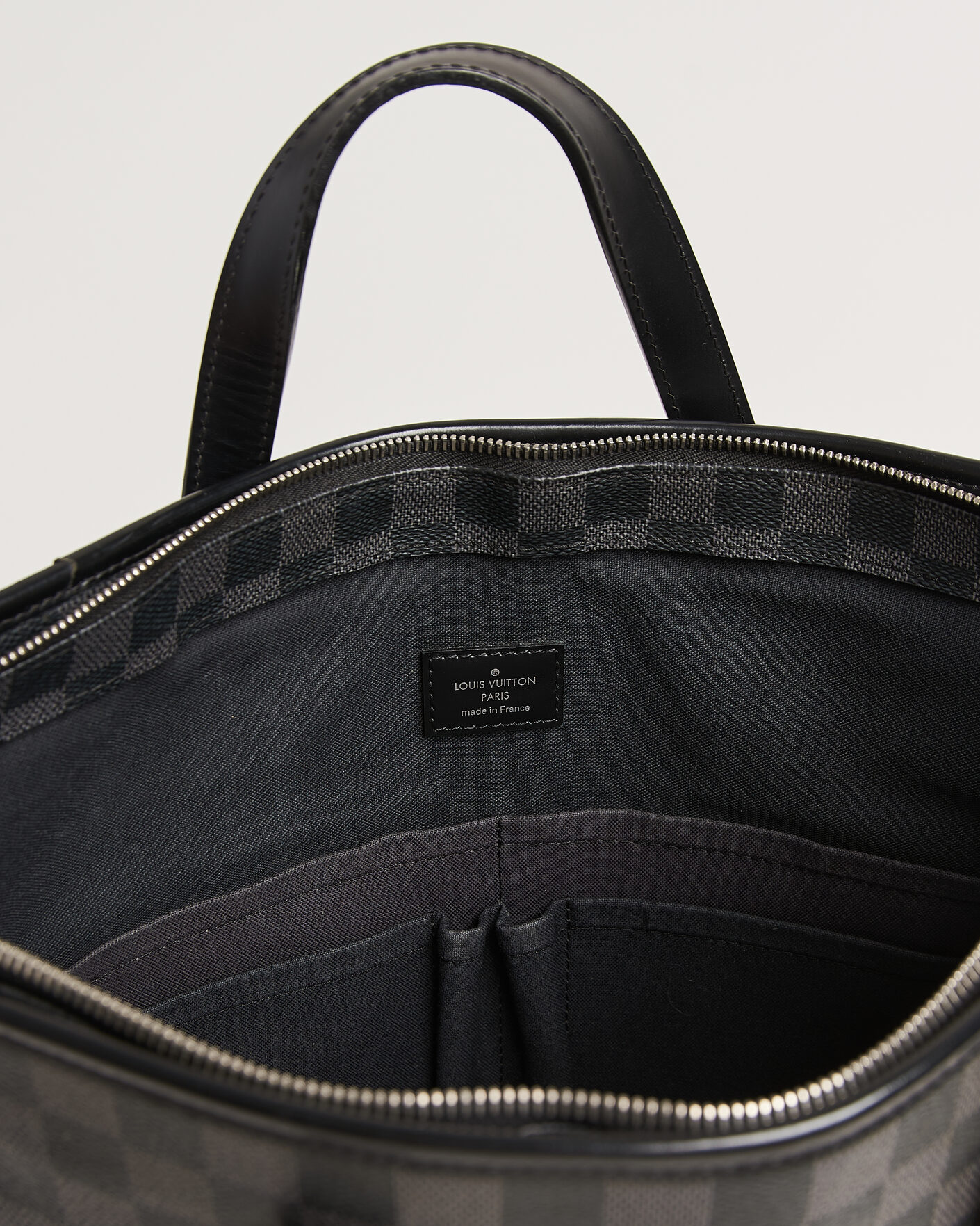 Uomini | Pre-Owned & Vintage Bags | Louis Vuitton Pre-Owned | Tote Bag Damier Graphite