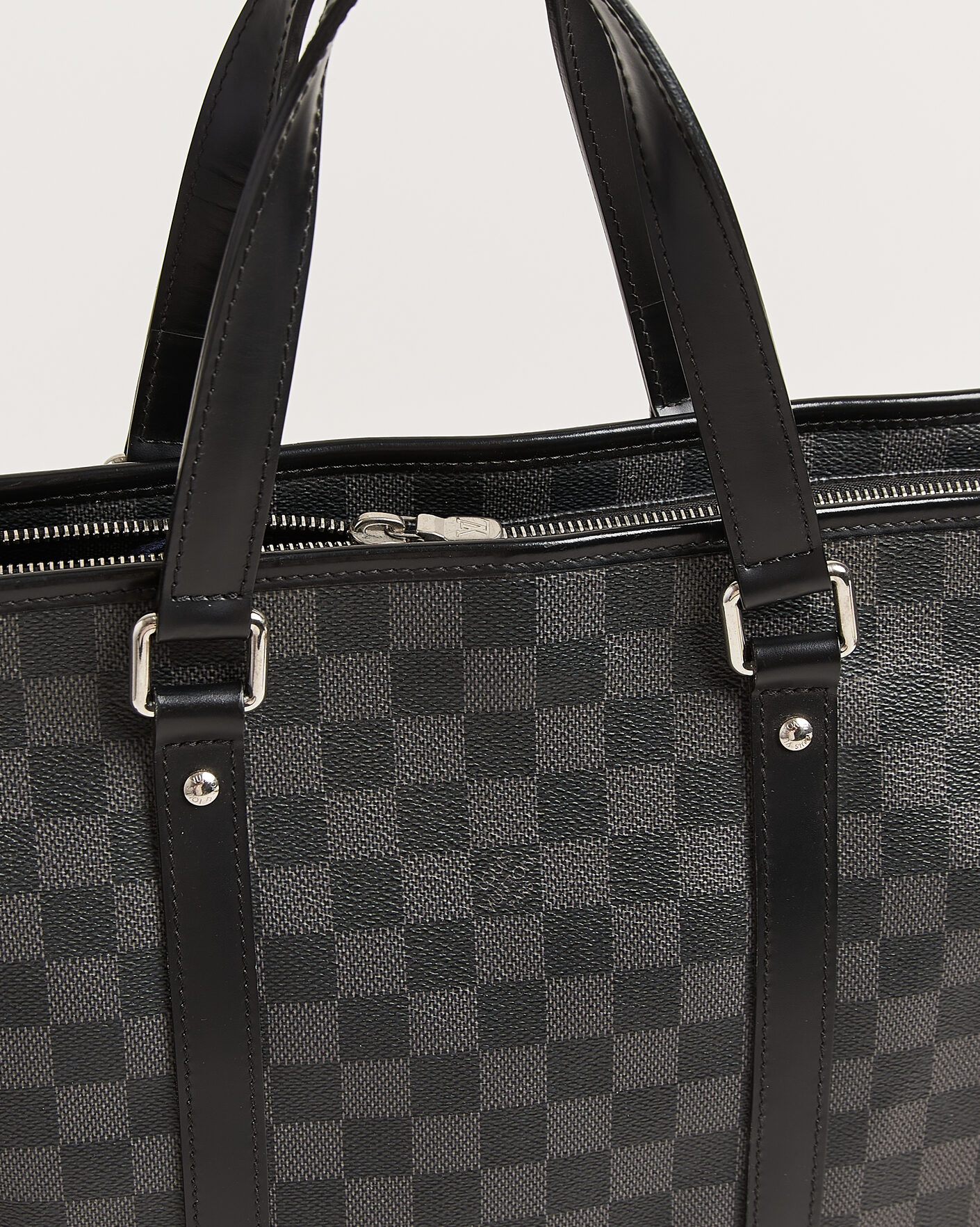 Uomini | Pre-Owned & Vintage Bags | Louis Vuitton Pre-Owned | Tote Bag Damier Graphite