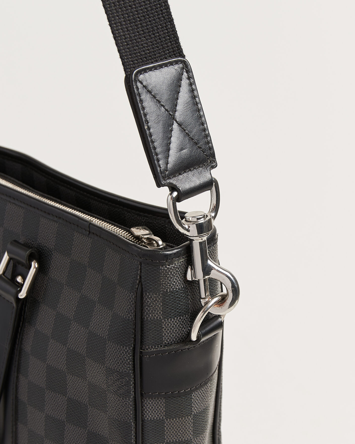 Uomini | Pre-Owned & Vintage Bags | Louis Vuitton Pre-Owned | Tote Bag Damier Graphite