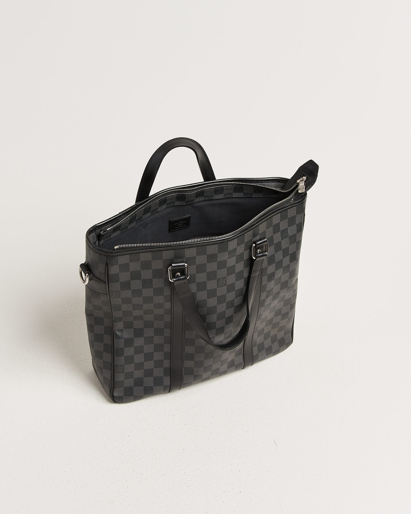 Uomini | Pre-Owned & Vintage Bags | Louis Vuitton Pre-Owned | Tote Bag Damier Graphite