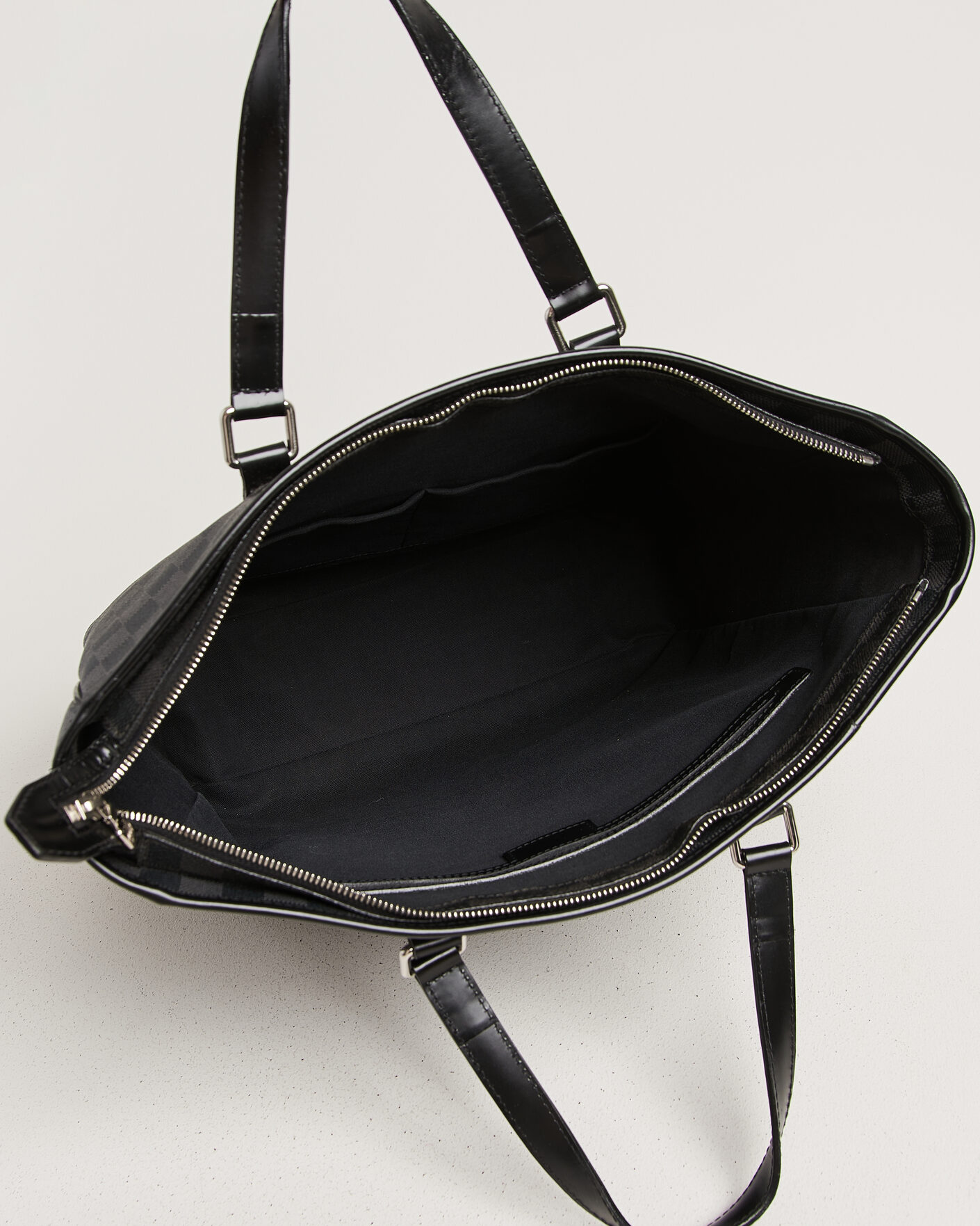 Uomini | Pre-Owned & Vintage Bags | Louis Vuitton Pre-Owned | Tadao Tote Bag Damier Graphite