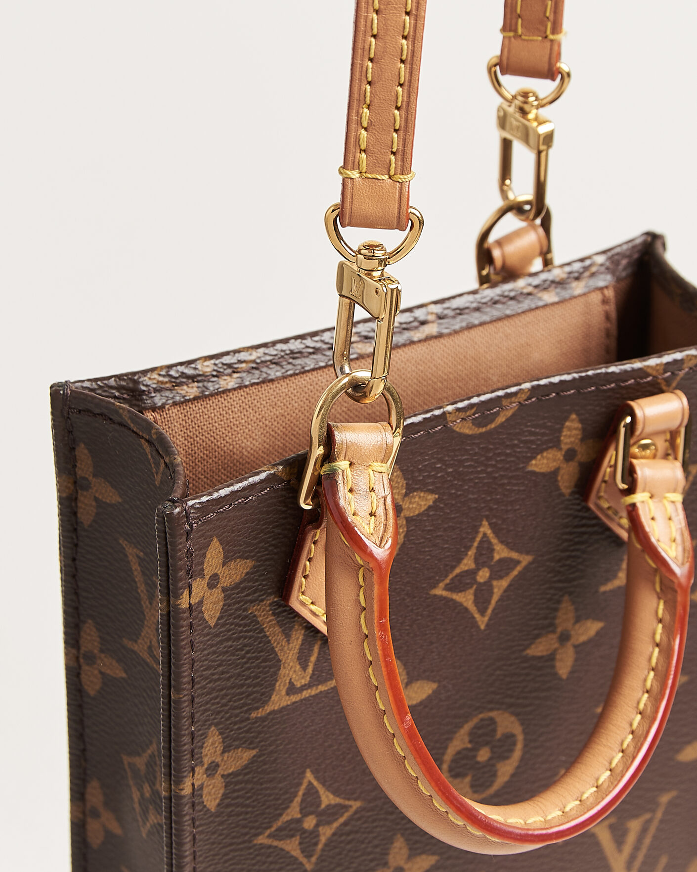 Uomini | Pre-Owned & Vintage Bags | Louis Vuitton Pre-Owned | Sac Plat Petit Bandouliére Monogram