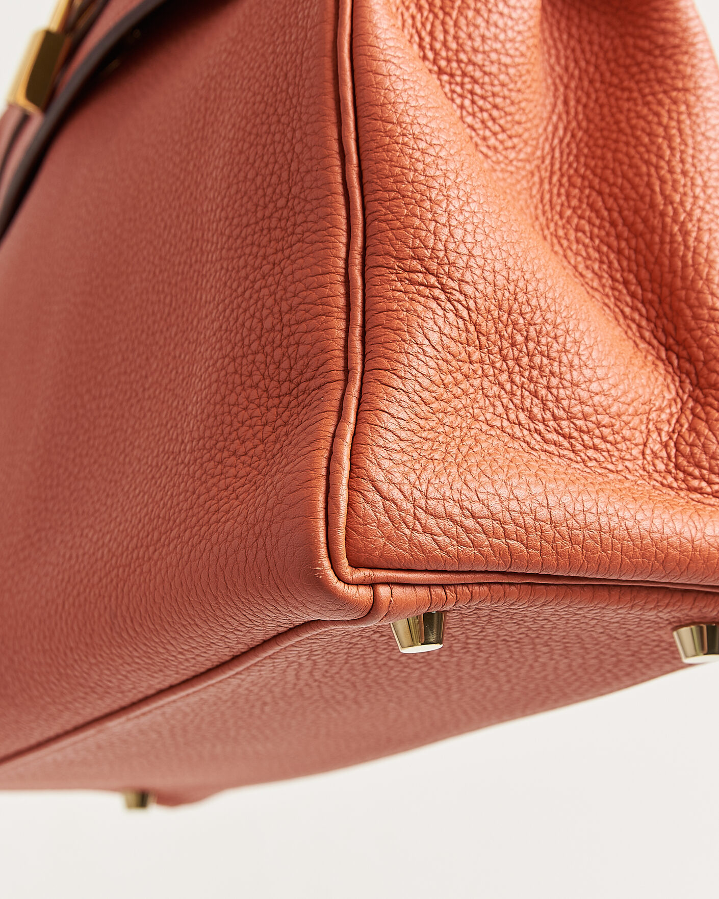 Uomini | Pre-Owned & Vintage Bags | Hermès Pre-Owned | Kelly 32 Togo Leather Orange