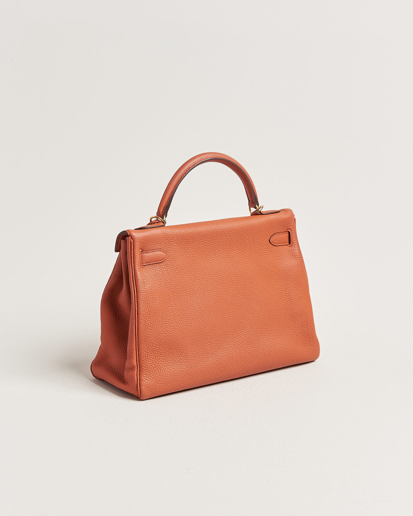Uomini | Pre-Owned & Vintage Bags | Hermès Pre-Owned | Kelly 32 Togo Leather Orange