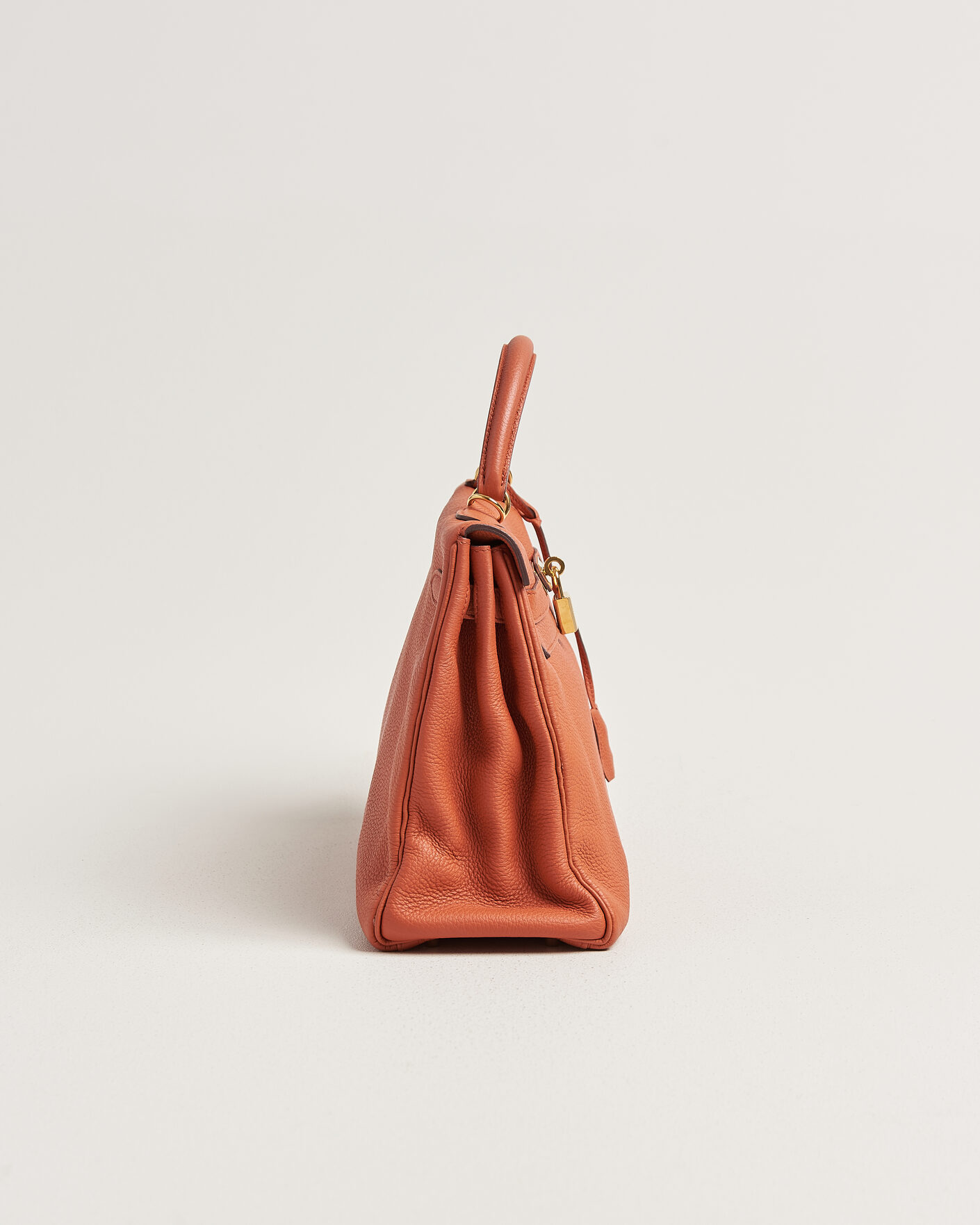 Uomini | Pre-Owned & Vintage Bags | Hermès Pre-Owned | Kelly 32 Togo Leather Orange