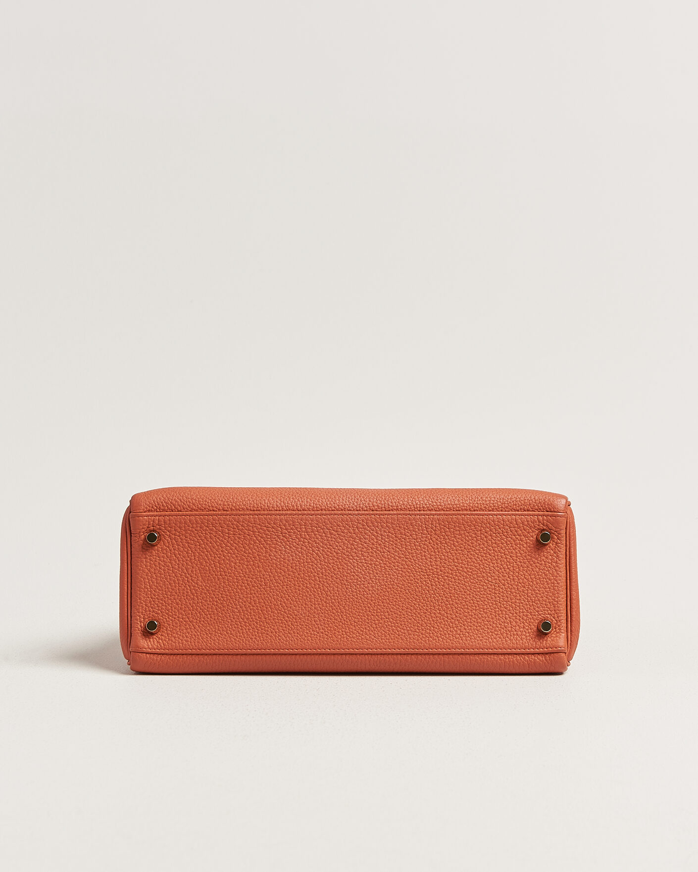 Uomini | Pre-Owned & Vintage Bags | Hermès Pre-Owned | Kelly 32 Togo Leather Orange
