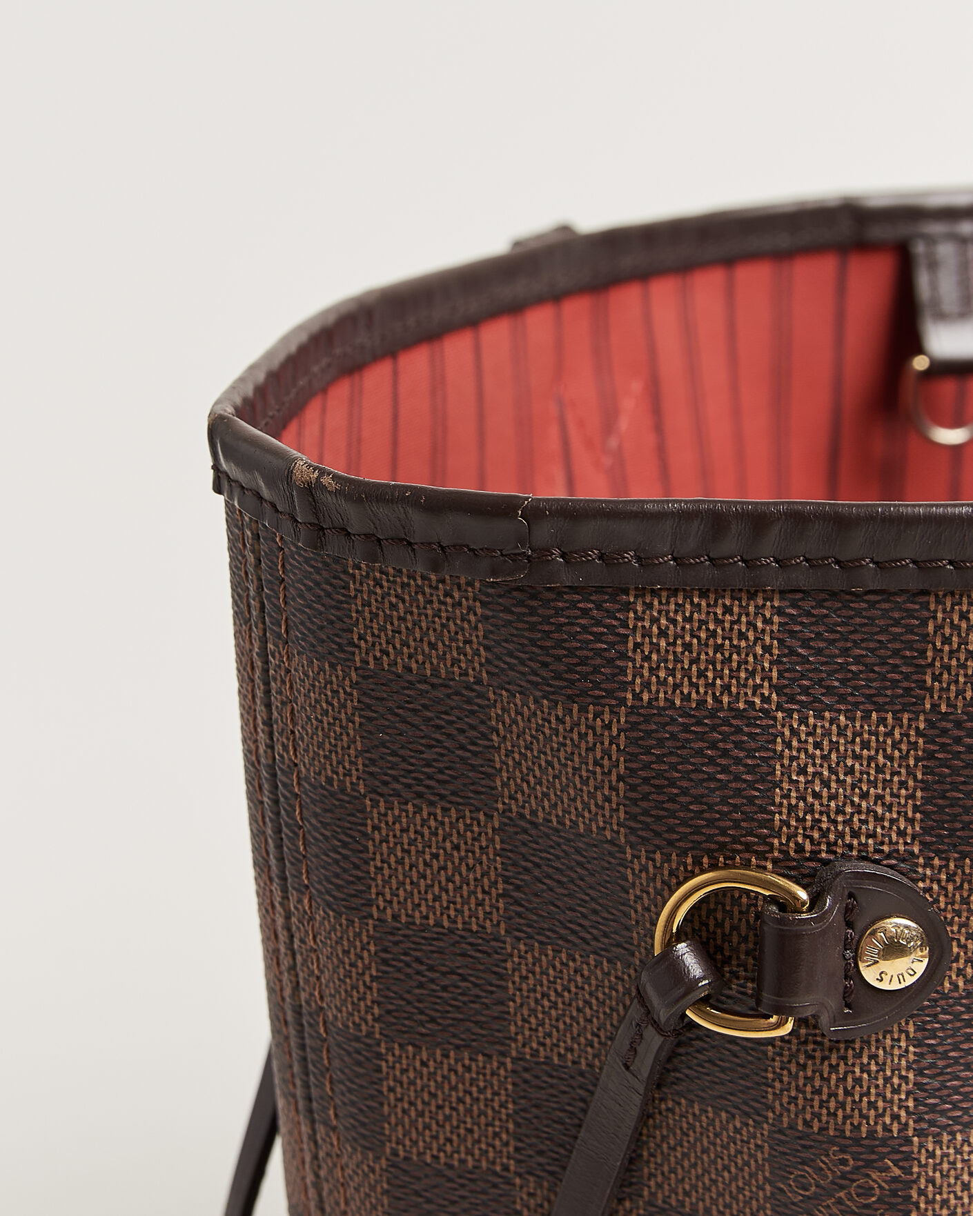 Uomini | Pre-Owned & Vintage Bags | Louis Vuitton Pre-Owned | Neverfull MM Damier Ebene