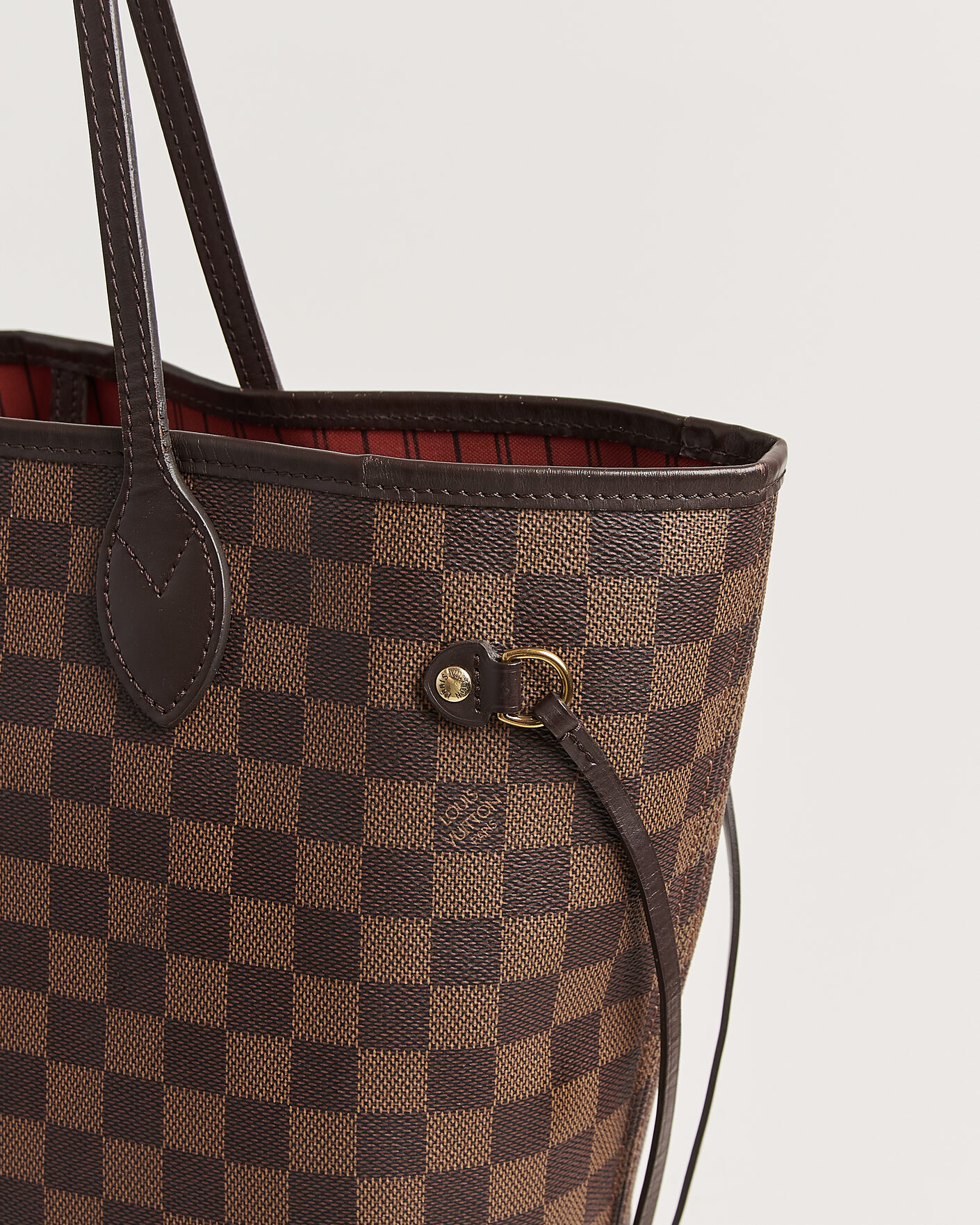 Uomini | Pre-Owned & Vintage Bags | Louis Vuitton Pre-Owned | Neverfull MM Damier Ebene