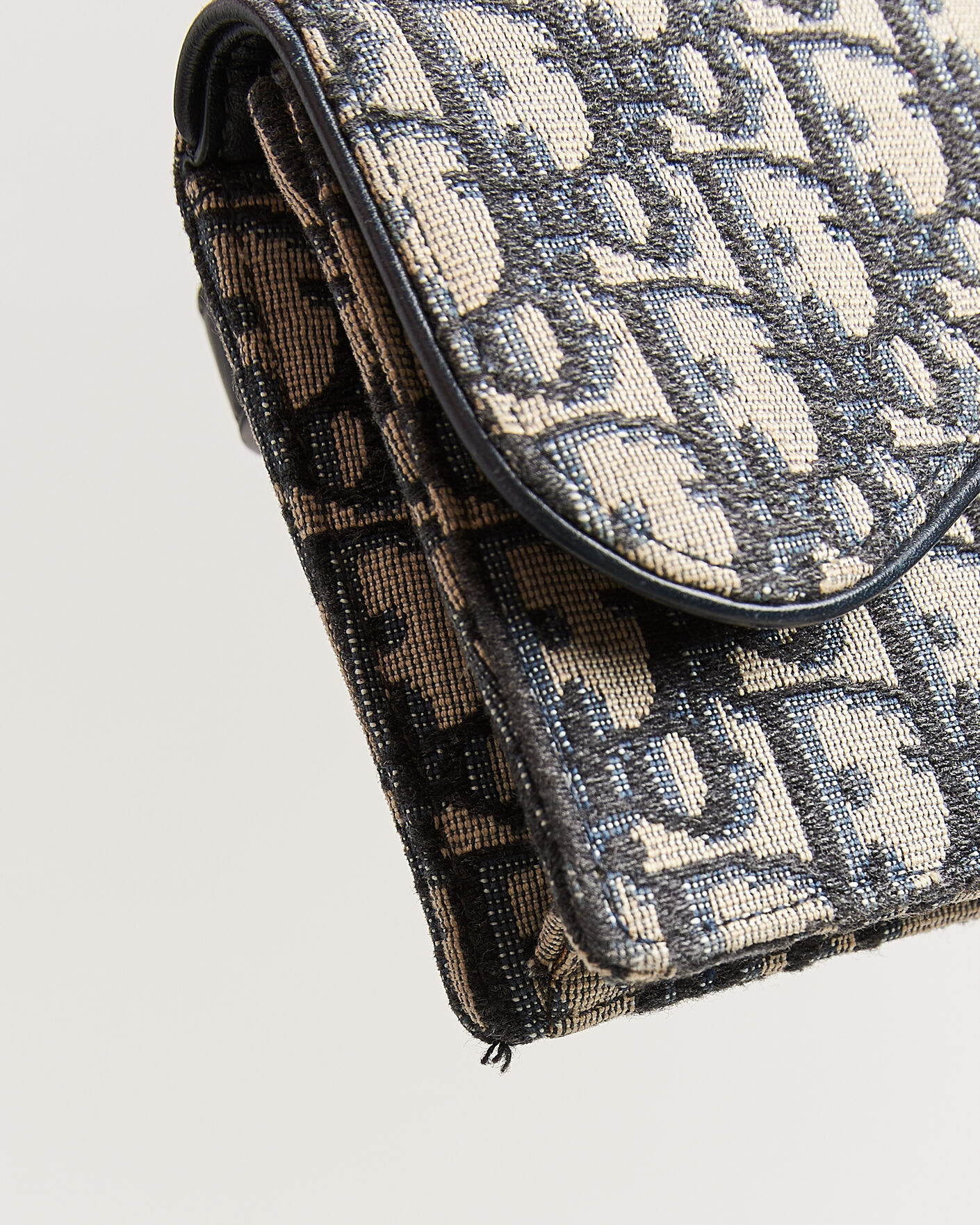 Uomini | Pre-Owned & Vintage Bags | Dior Pre-Owned | Saddle Rectangular Belt Bag Blue