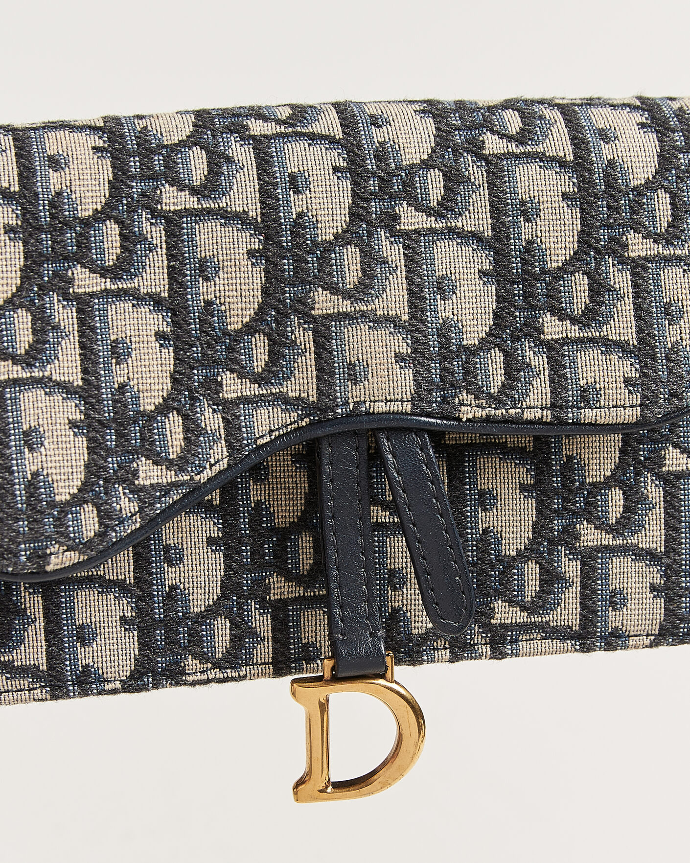 Uomini | Pre-Owned & Vintage Bags | Dior Pre-Owned | Saddle Rectangular Belt Bag Blue