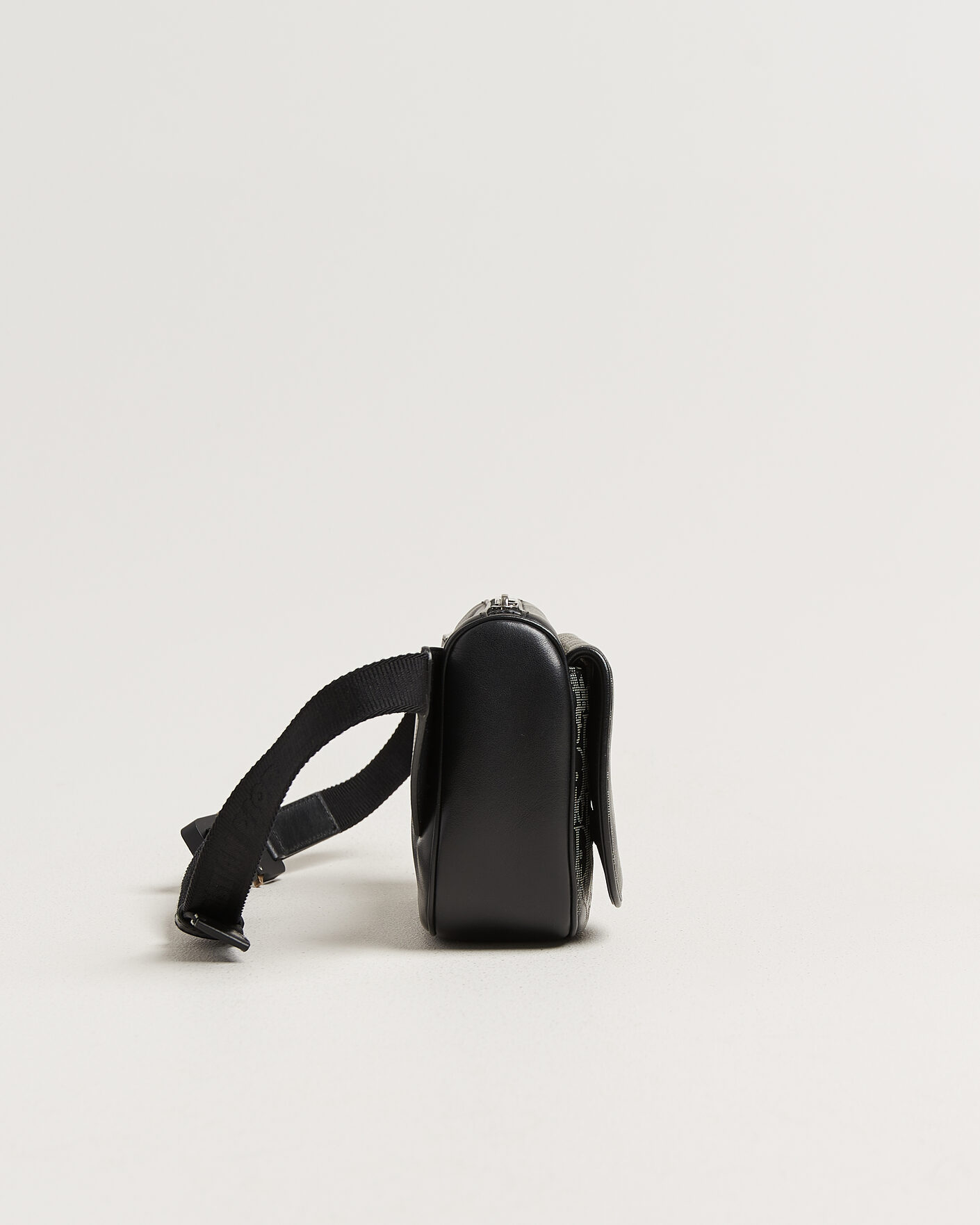 Uomini | Pre-Owned & Vintage Bags | Dior Pre-Owned | Saddle Bag Oblique Leather Black