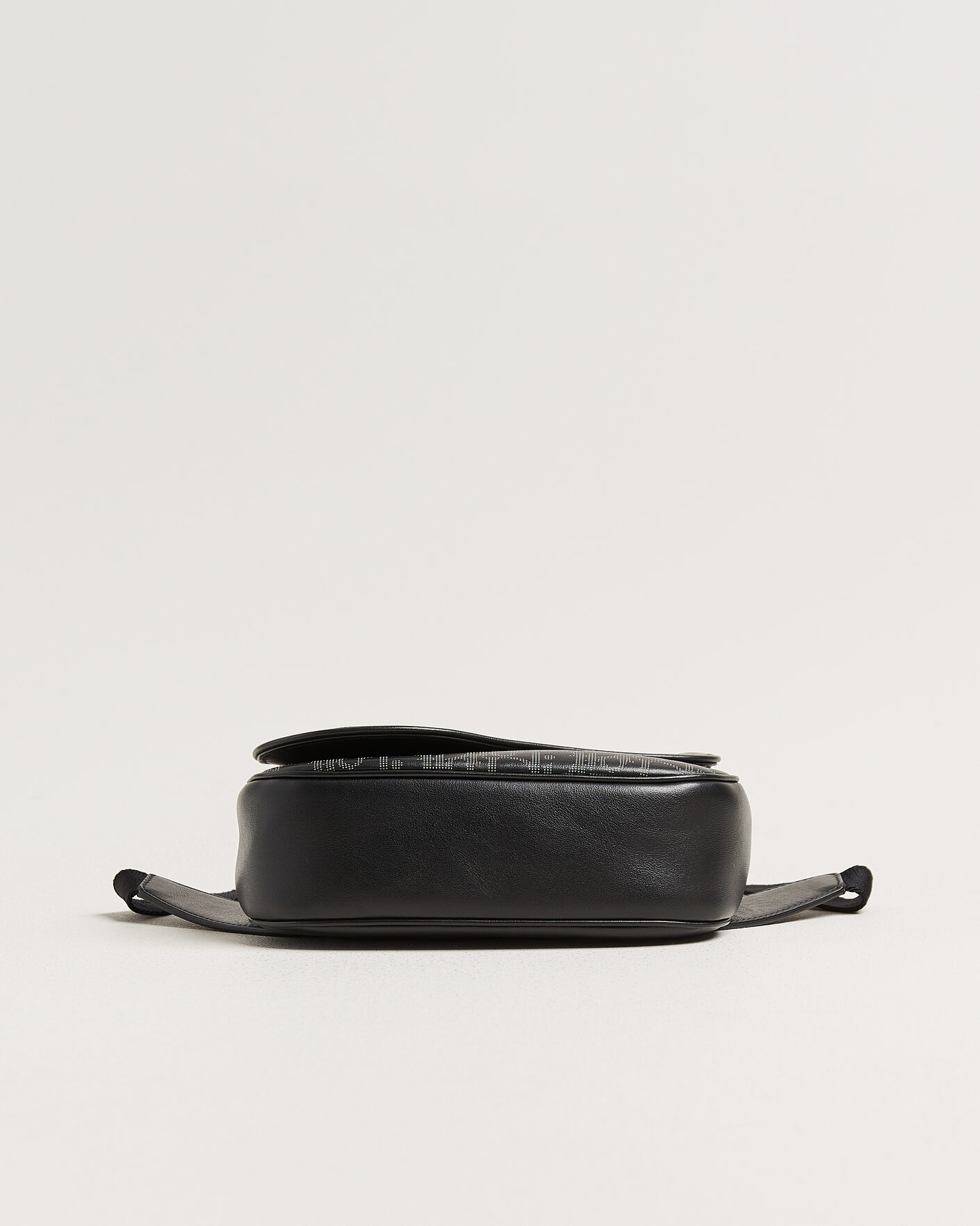 Uomini | Pre-Owned & Vintage Bags | Dior Pre-Owned | Saddle Bag Oblique Leather Black