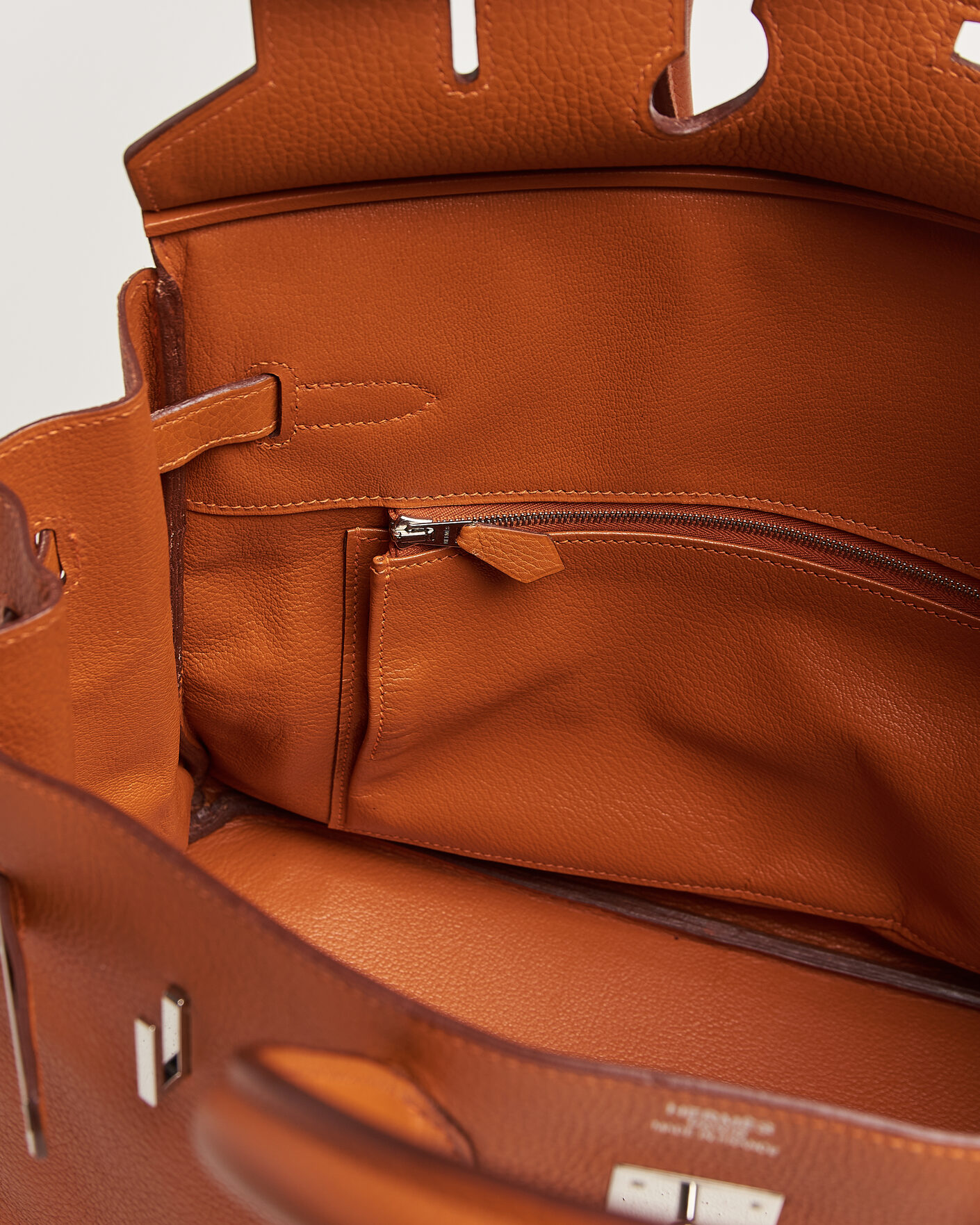 Uomini | Pre-Owned & Vintage Bags | Hermès Pre-Owned | Birkin 35 Togo Leather Orange