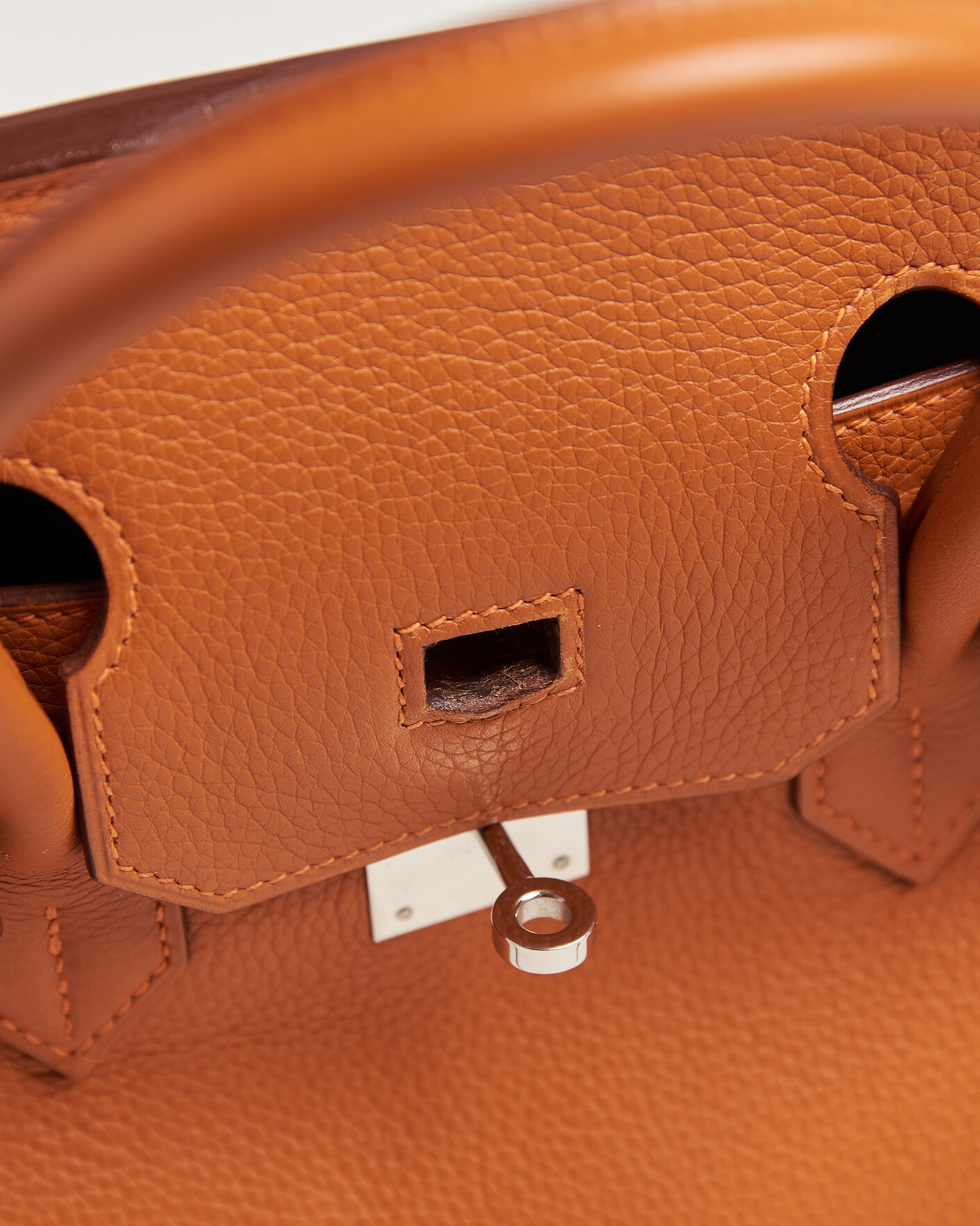 Uomini | Pre-Owned & Vintage Bags | Hermès Pre-Owned | Birkin 35 Togo Leather Orange