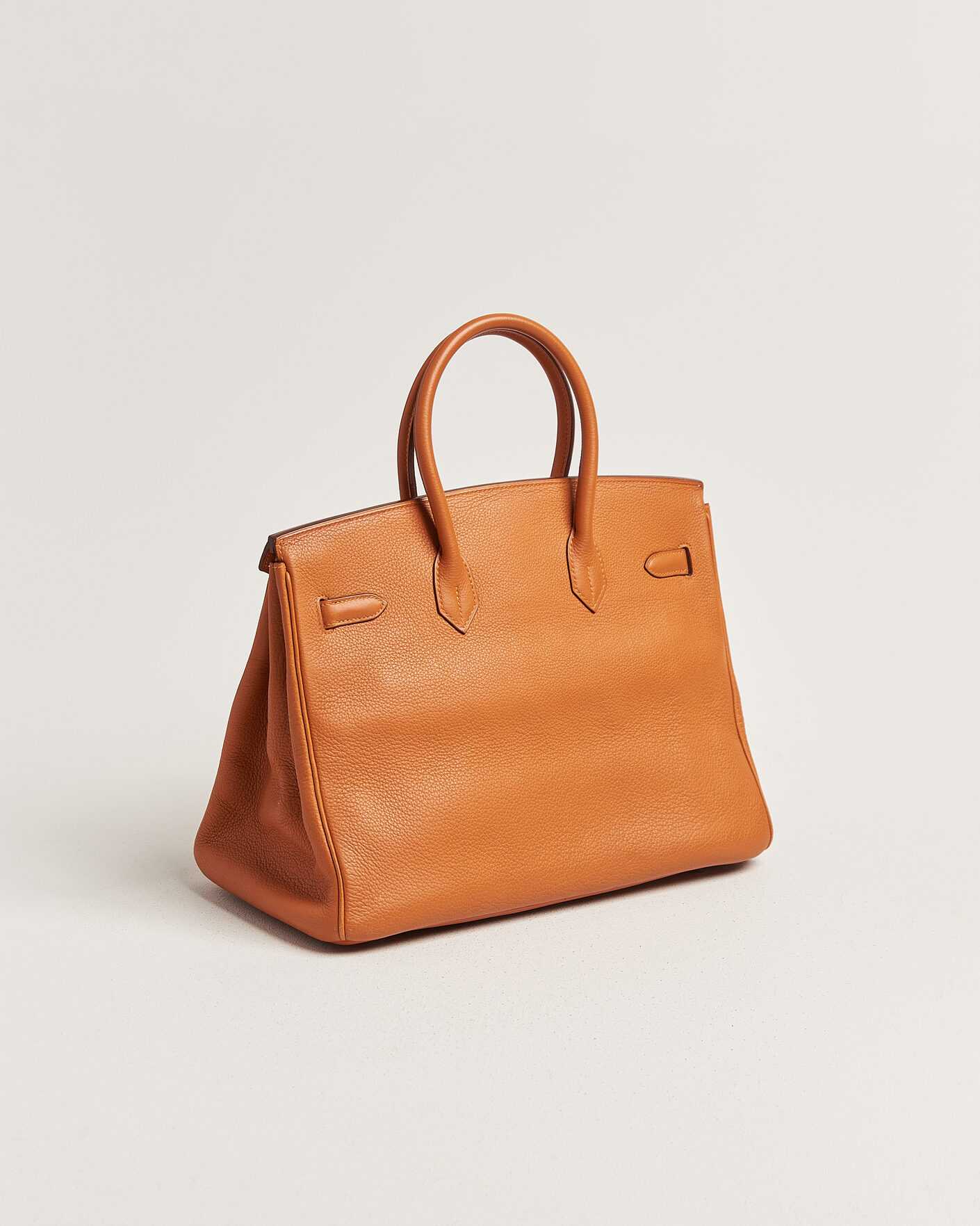 Uomini | Pre-Owned & Vintage Bags | Hermès Pre-Owned | Birkin 35 Togo Leather Orange