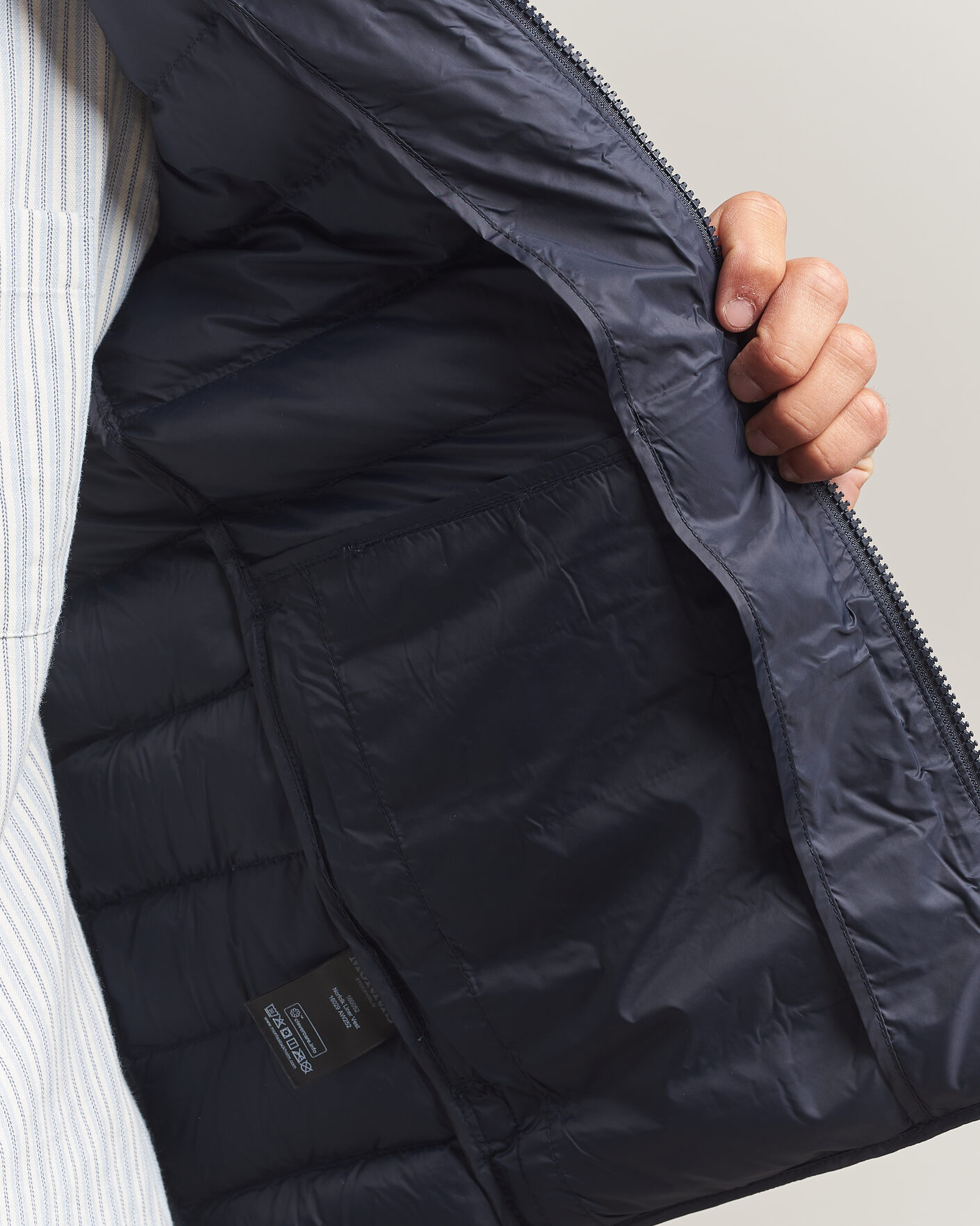 Uomini | Gilet | Morris | Norfolk Liner Vest Blue