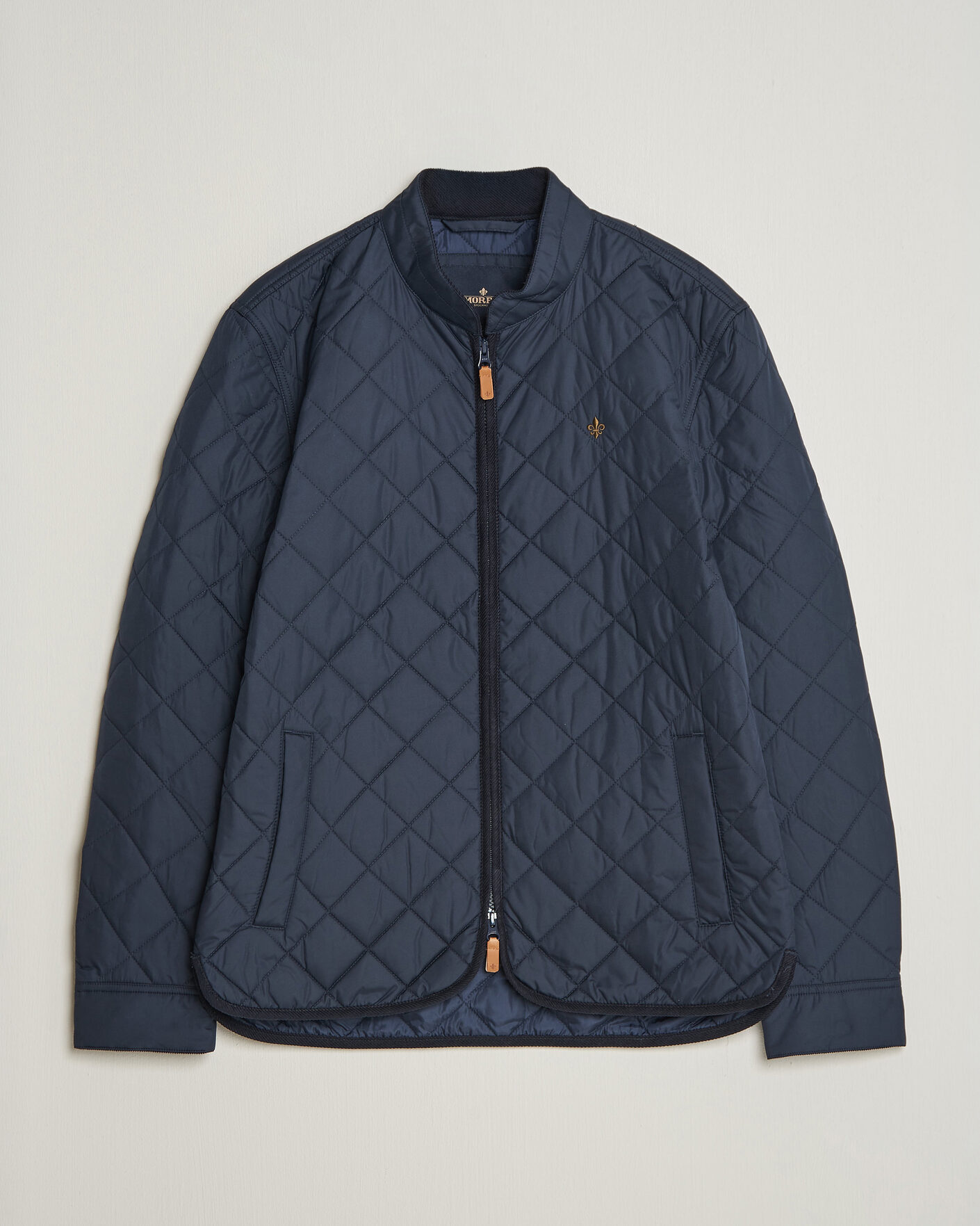 Uomini | Giacche | Morris | Teddy Quilted Jacket Old Blue