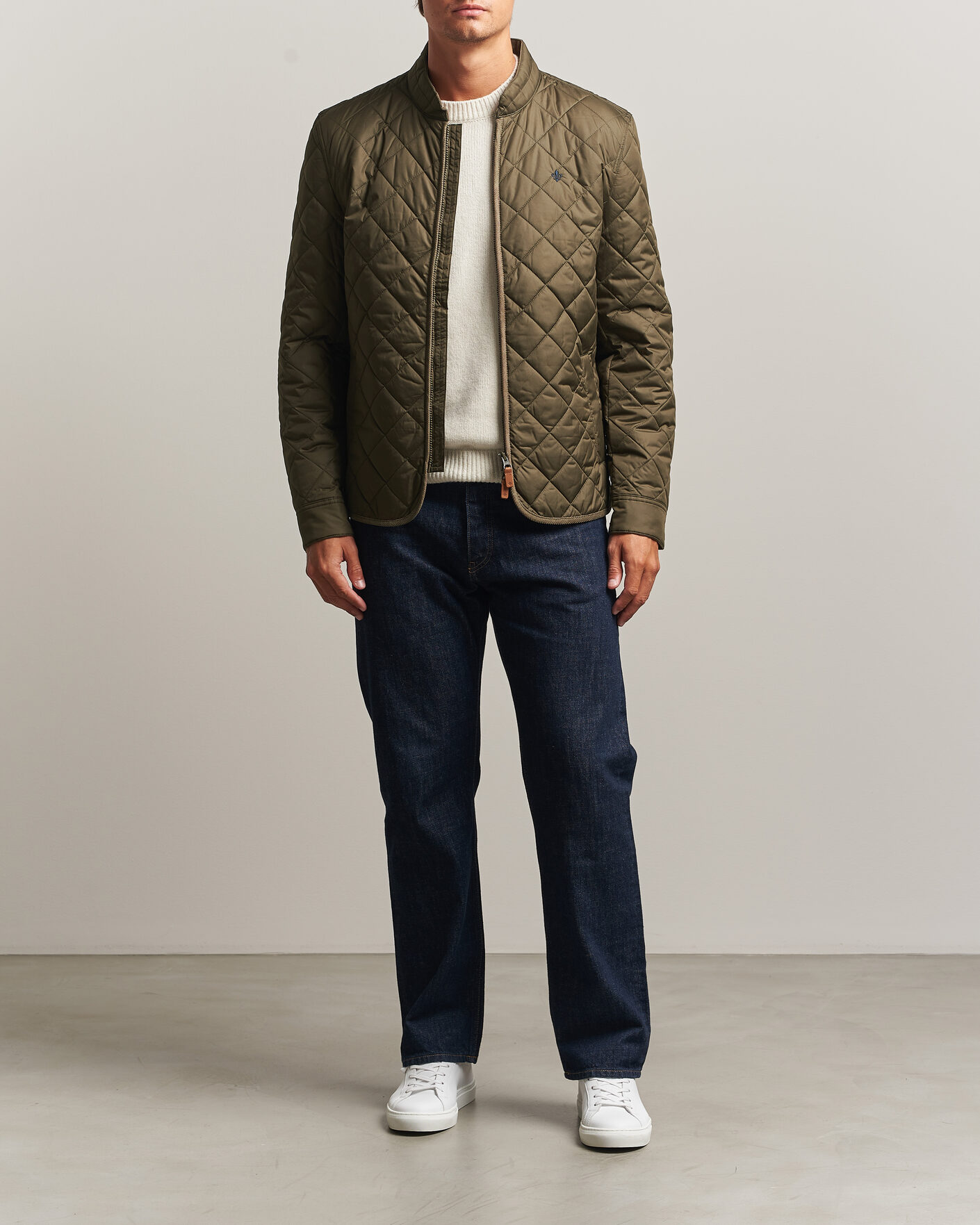 Uomini | Giacche | Morris | Teddy Quilted Jacket Olive