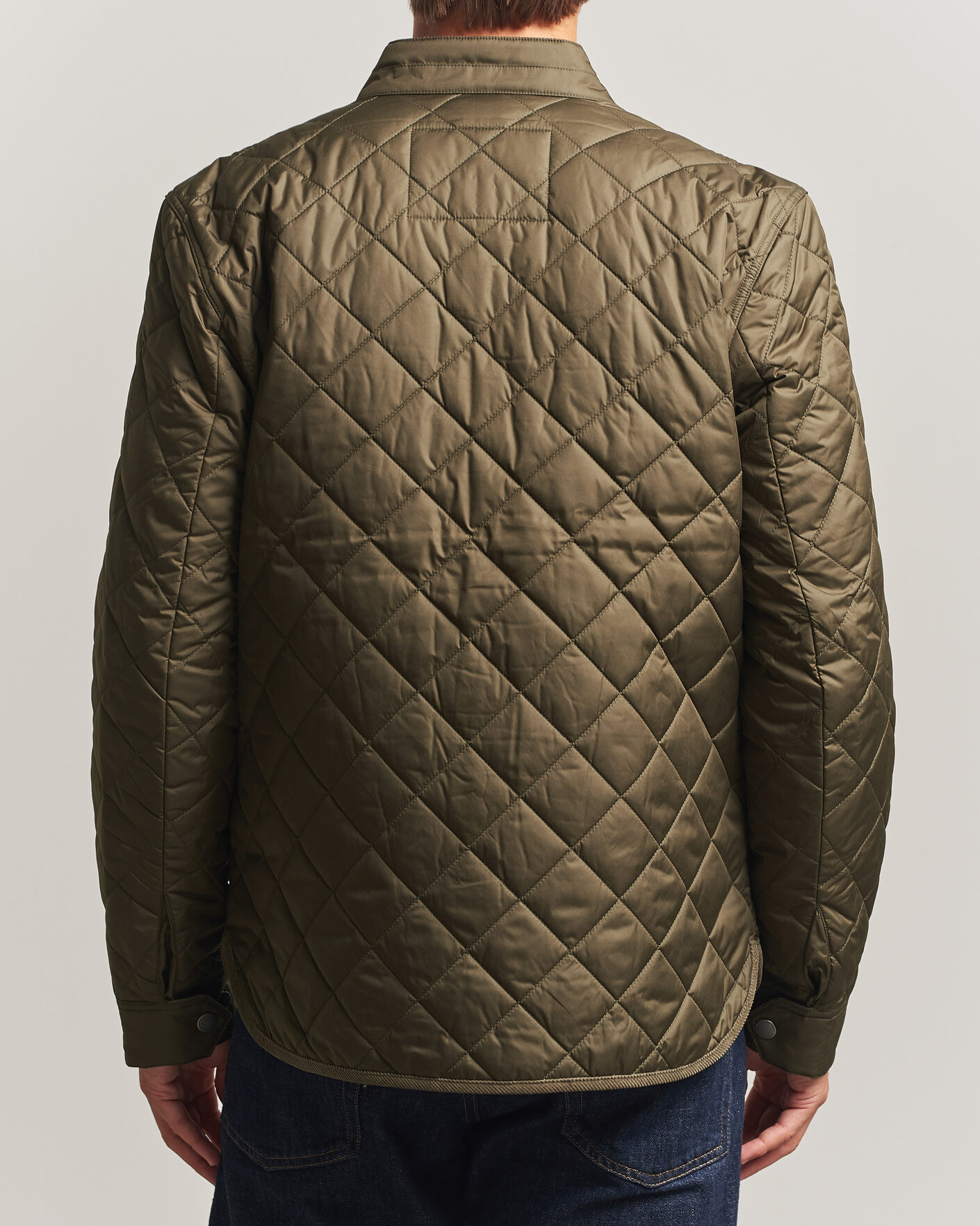 Uomini | Giacche | Morris | Teddy Quilted Jacket Olive