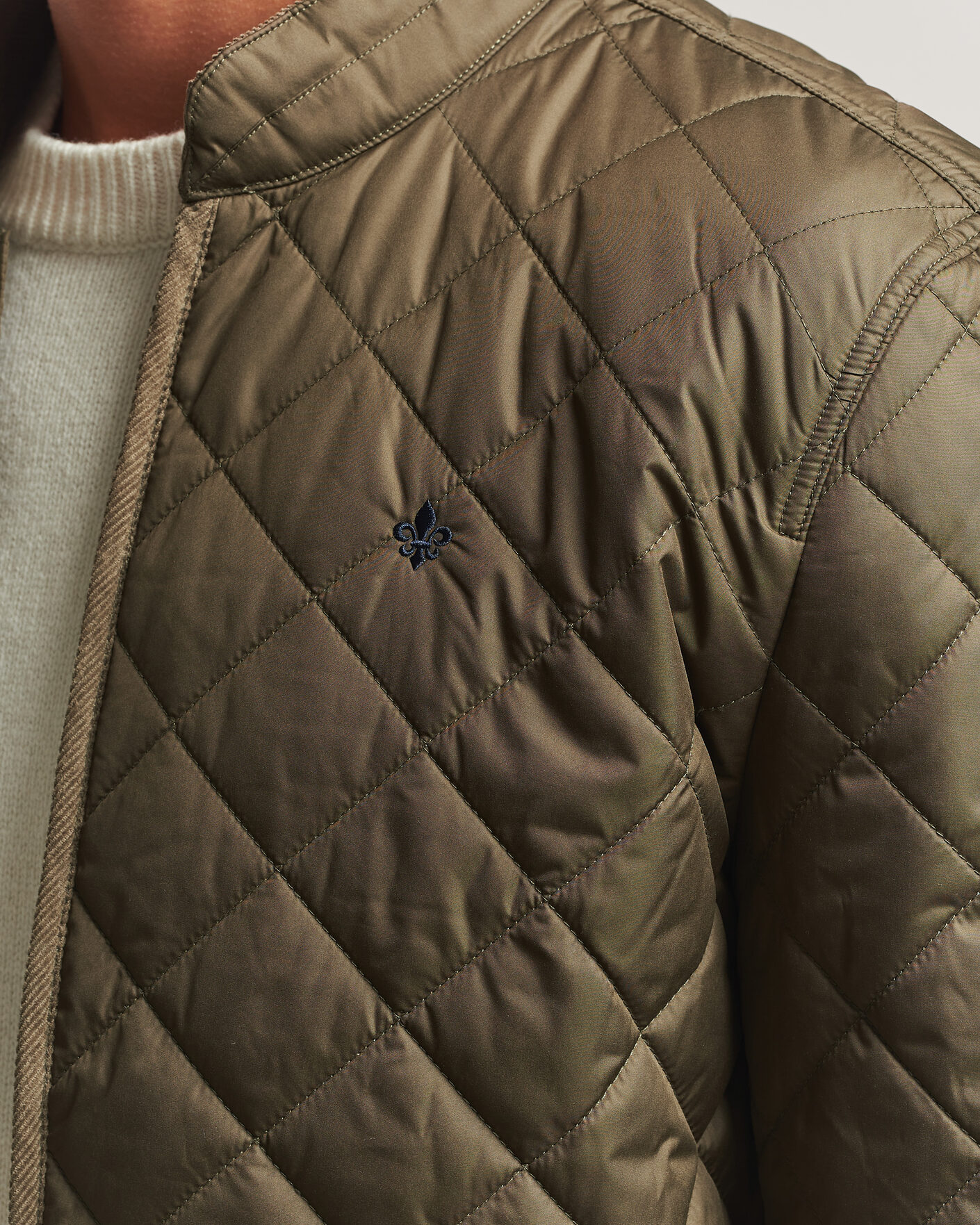 Uomini | Giacche | Morris | Teddy Quilted Jacket Olive