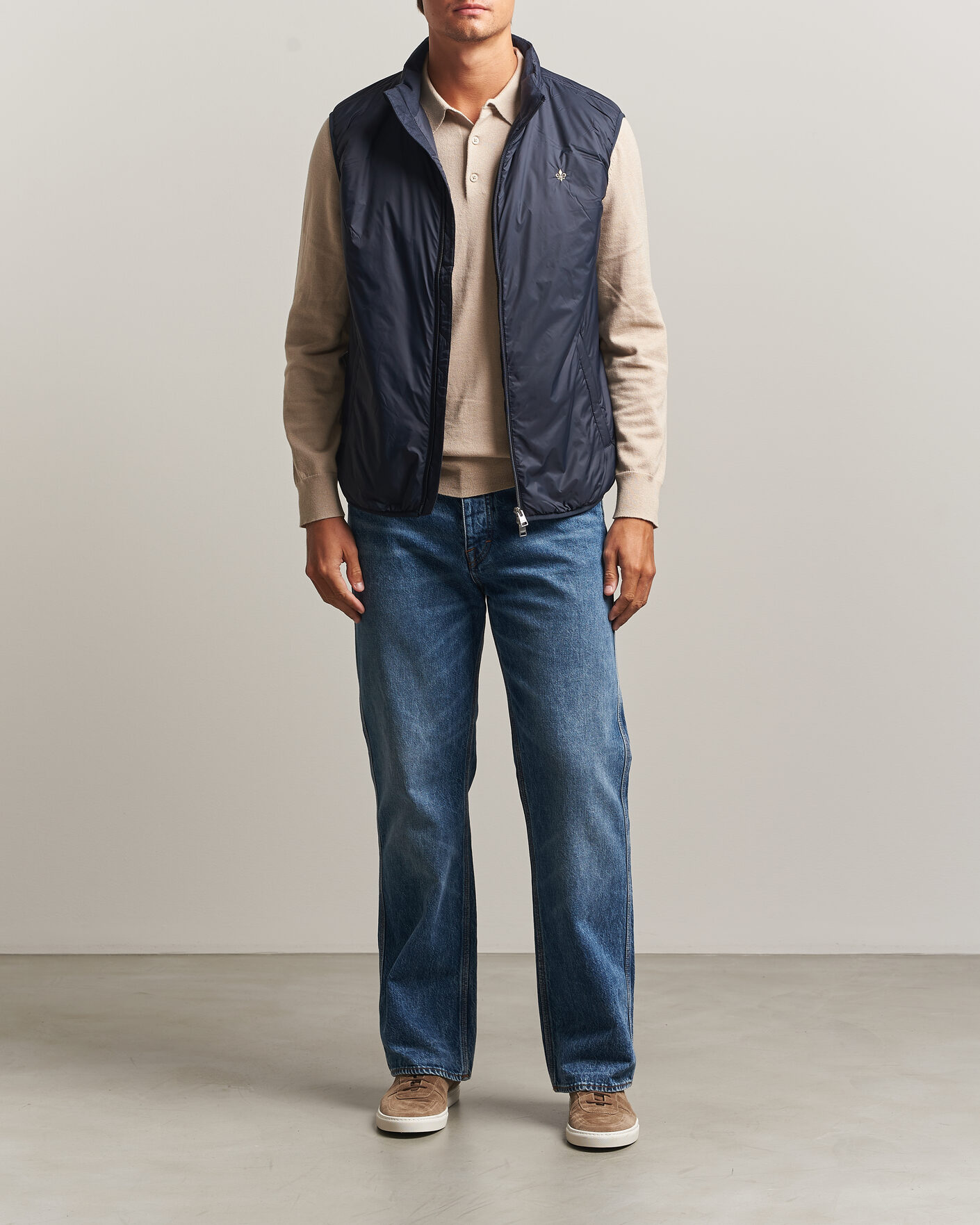 Uomini | Gilet | Morris | Bradley Padded Vest Blue