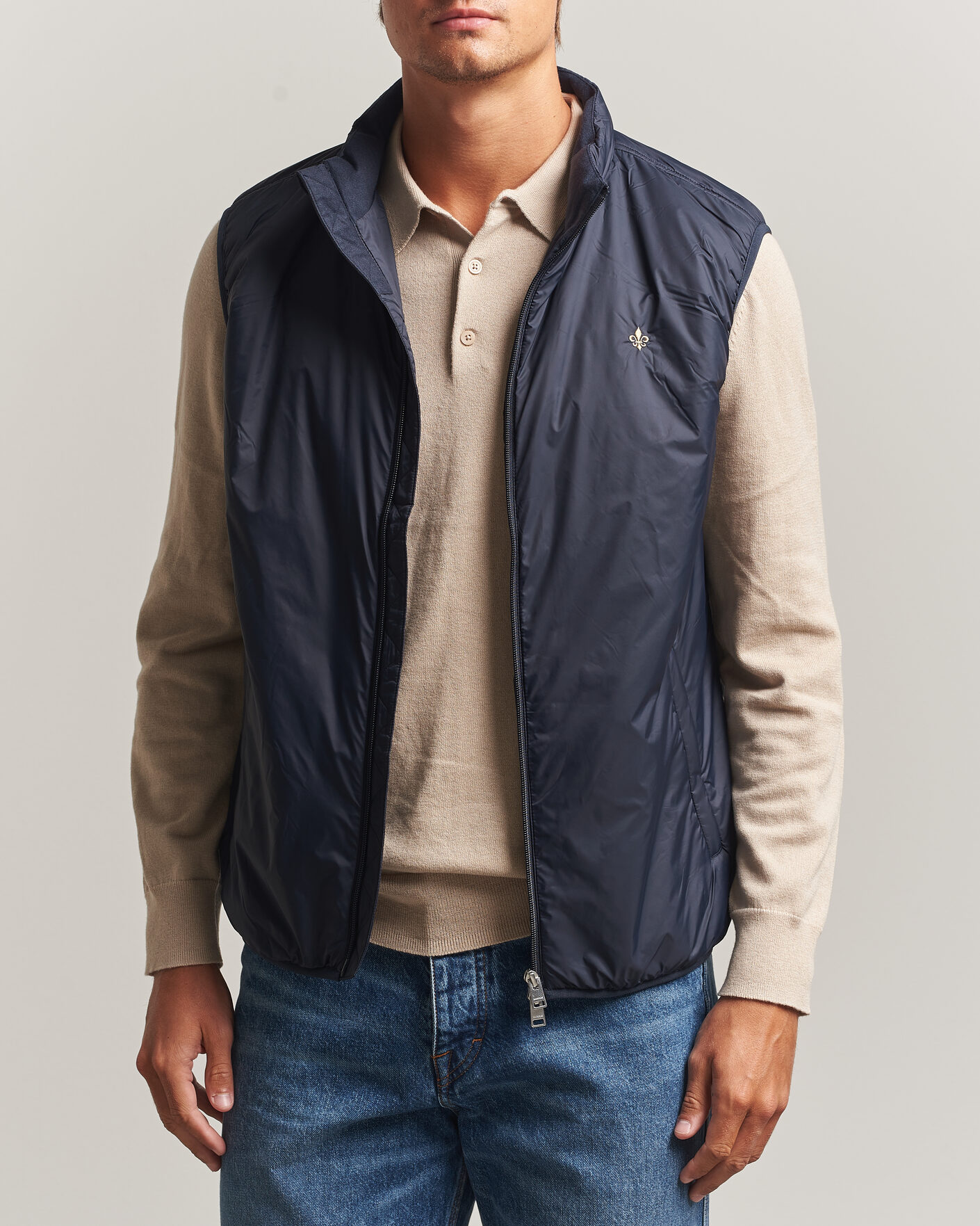Uomini | Gilet | Morris | Bradley Padded Vest Blue