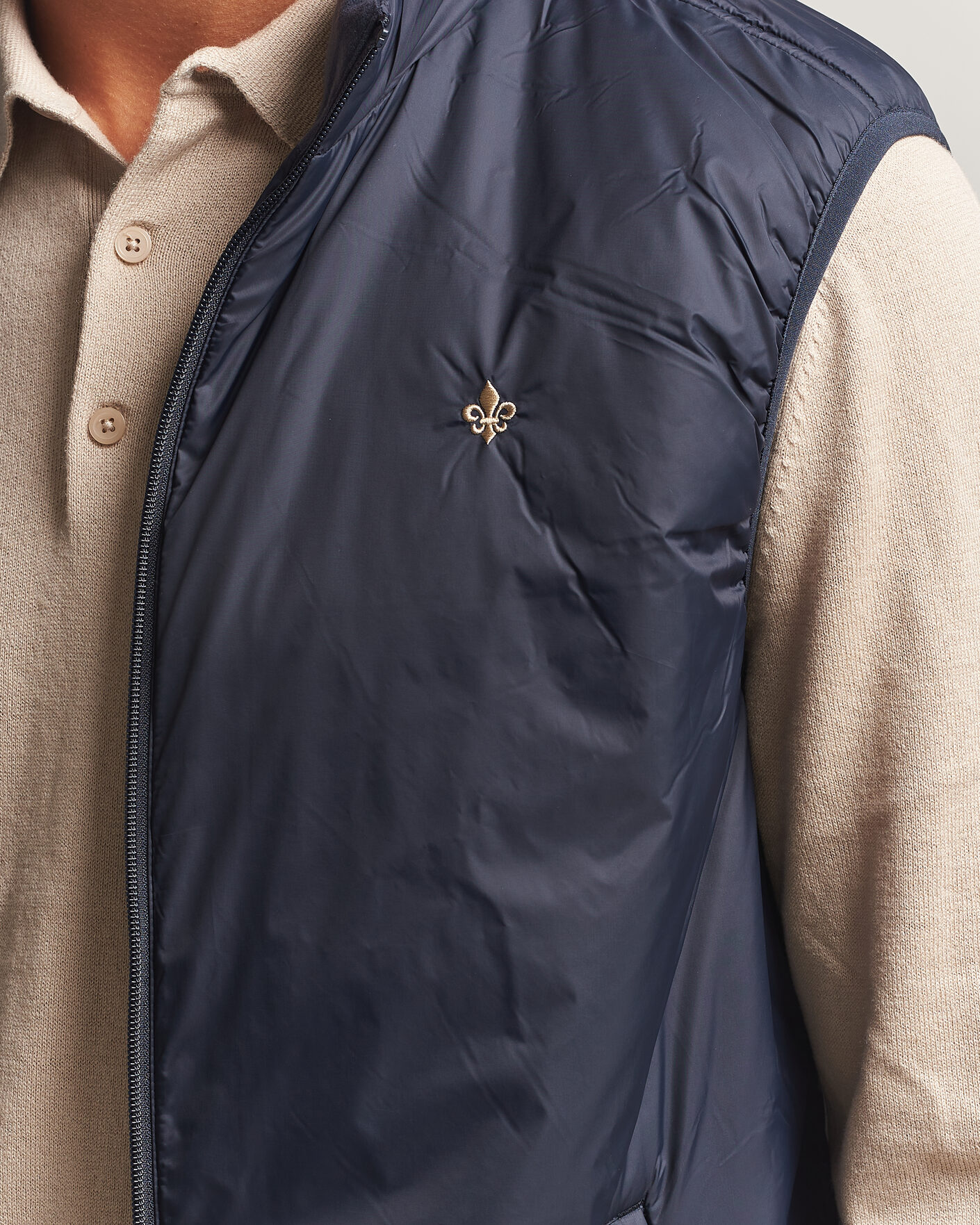 Uomini | Gilet | Morris | Bradley Padded Vest Blue